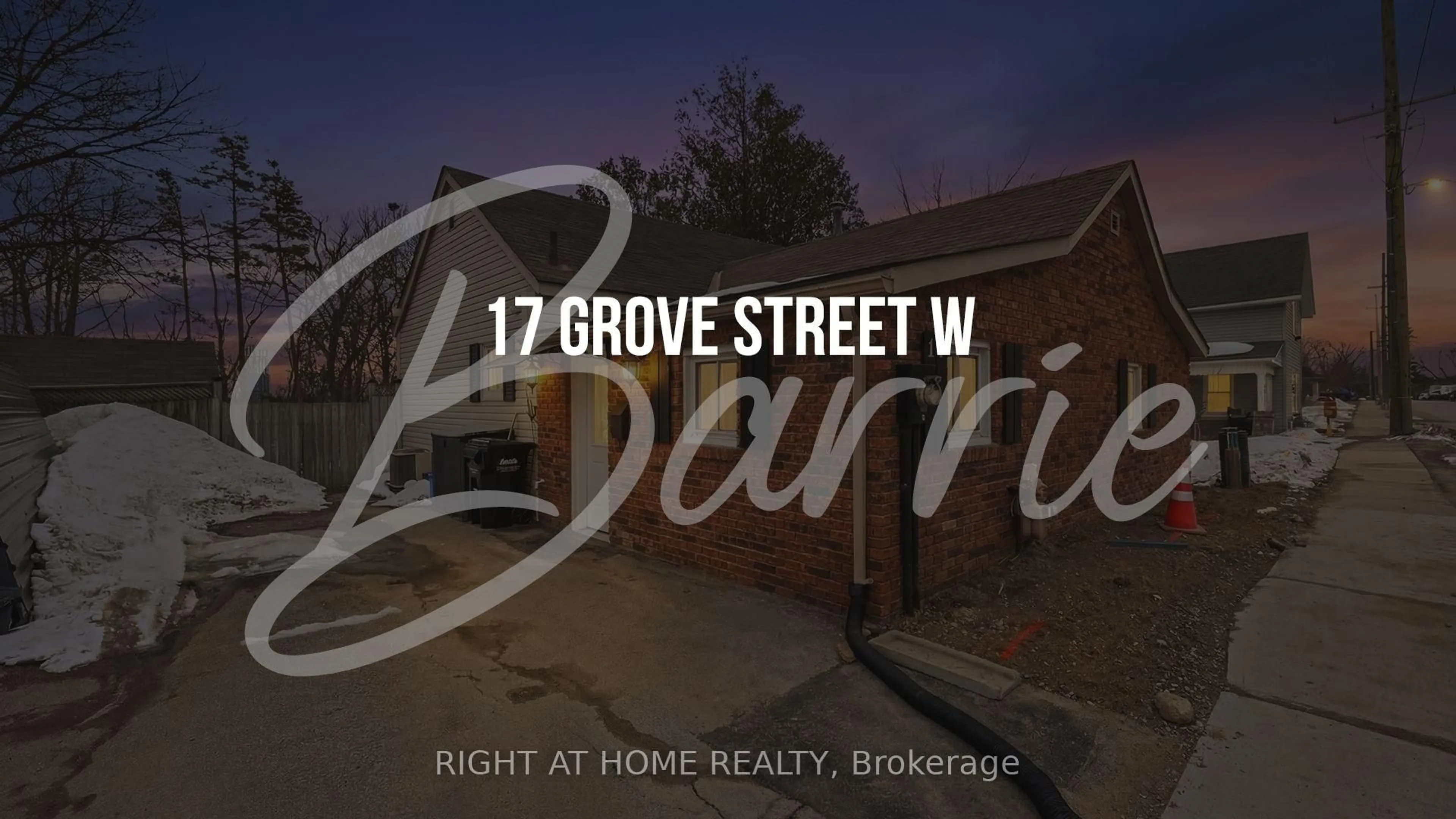 Unknown for 17 Grove St, Barrie Ontario L4N 1M6