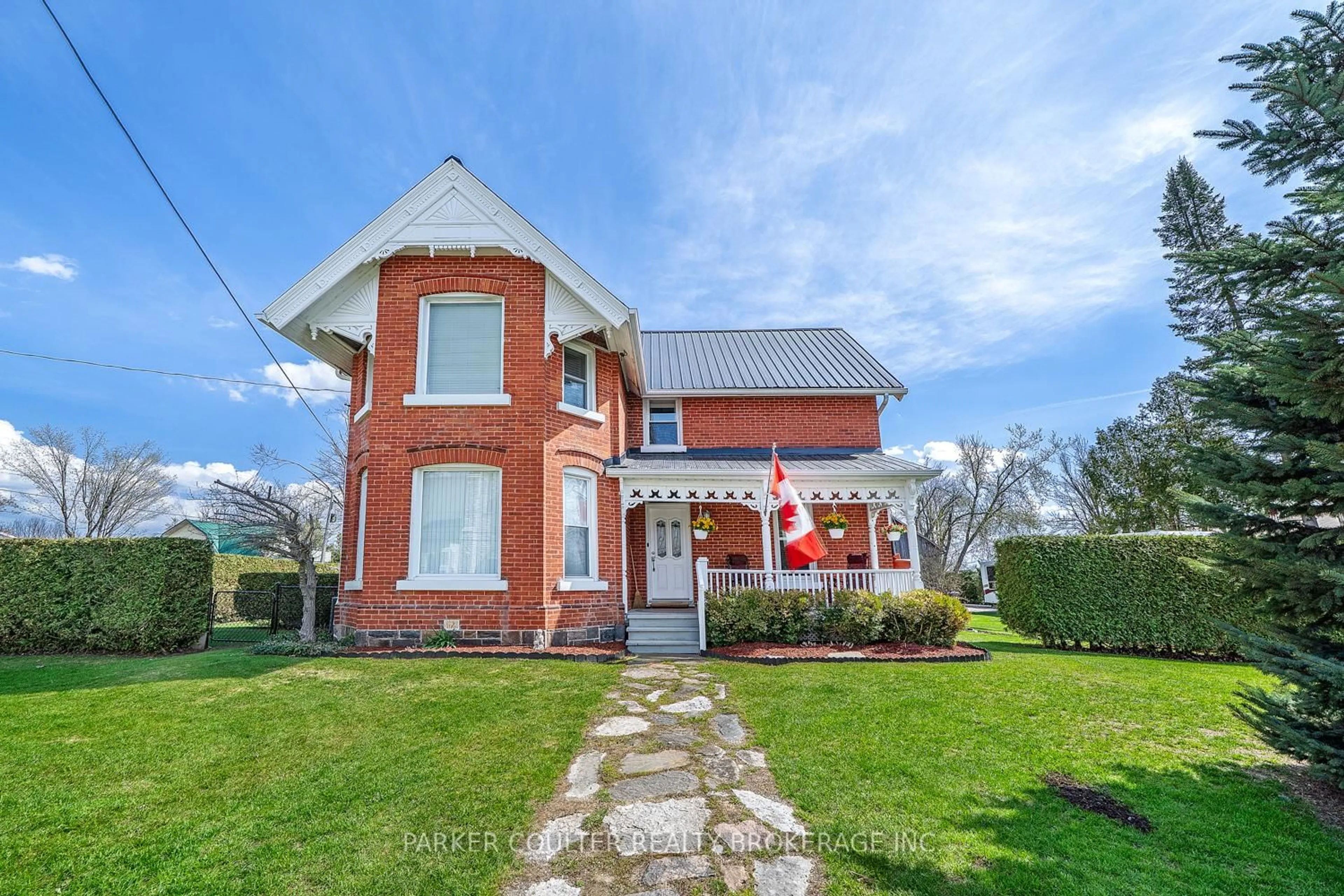 Home with brick exterior material, building for 2189 & 2193 Concession 4 Rd, Ramara Ontario L0K 1B0