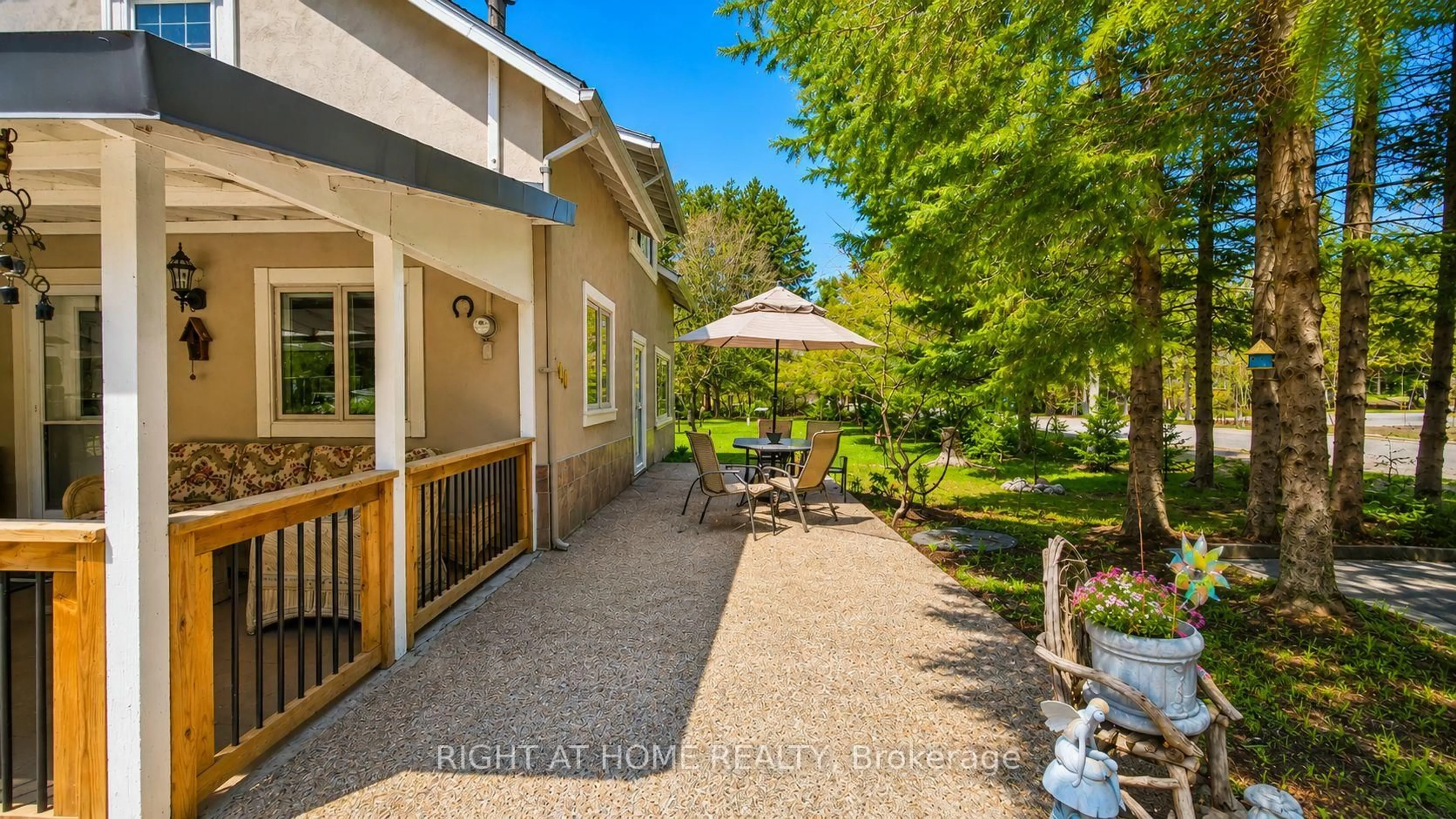 Patio, street for 640 Tiny Beaches Rd, Tiny Ontario L0L 2J0