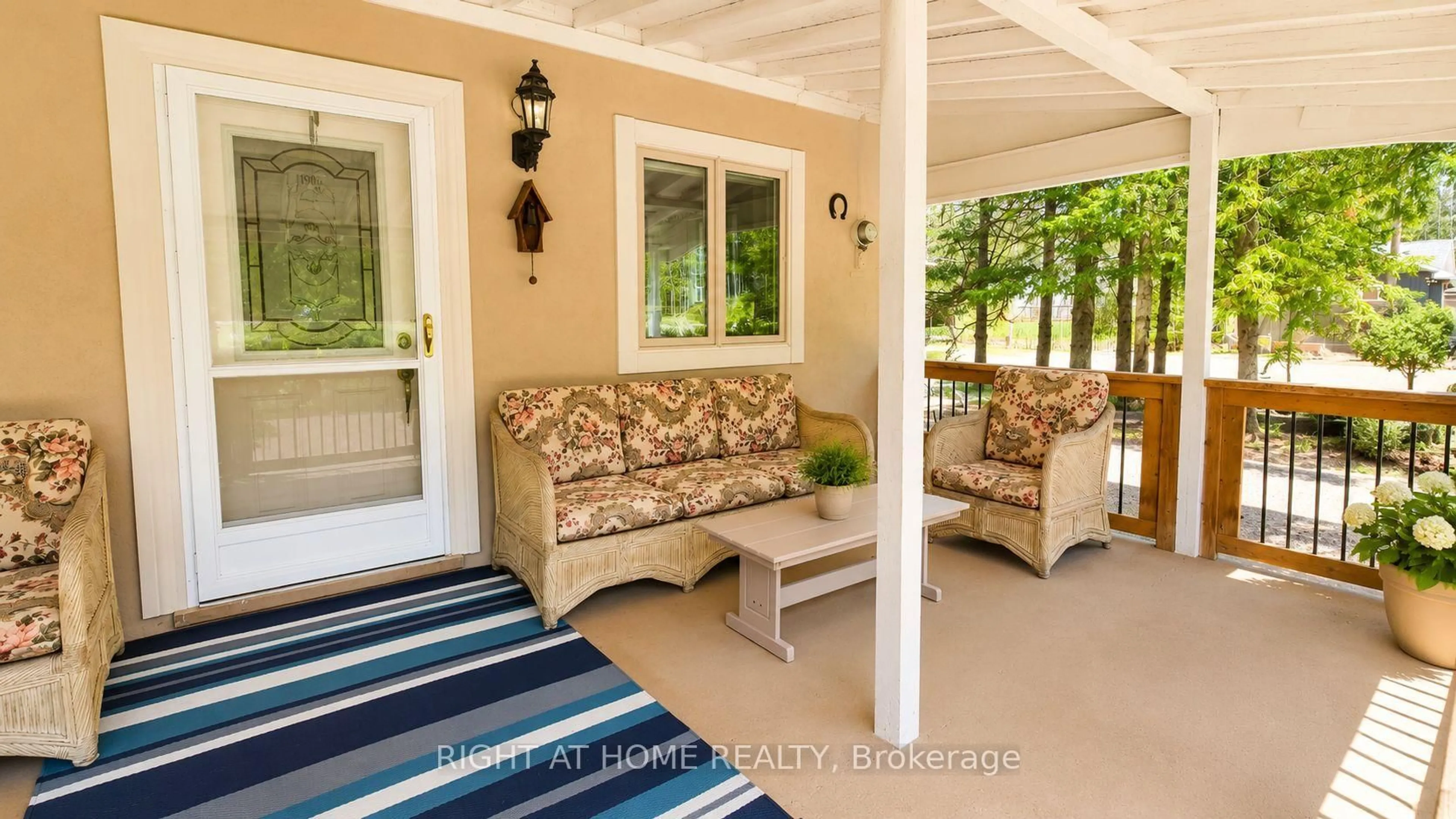 Patio, water/lake/river/ocean view for 640 Tiny Beaches Rd, Tiny Ontario L0L 2J0