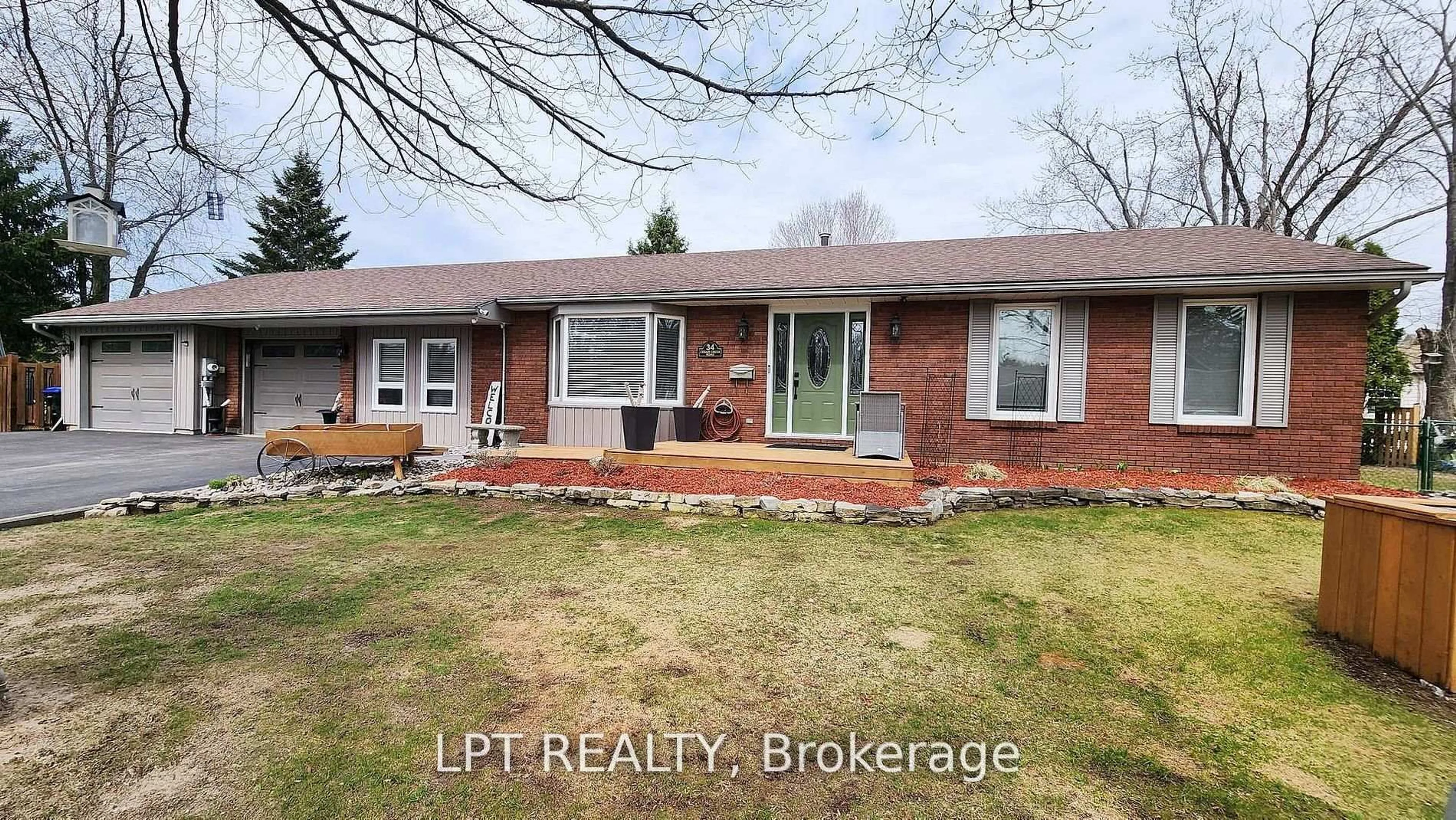 Home with brick exterior material, street for 34 Cedar Creek Rd, Springwater Ontario L9X 0P5