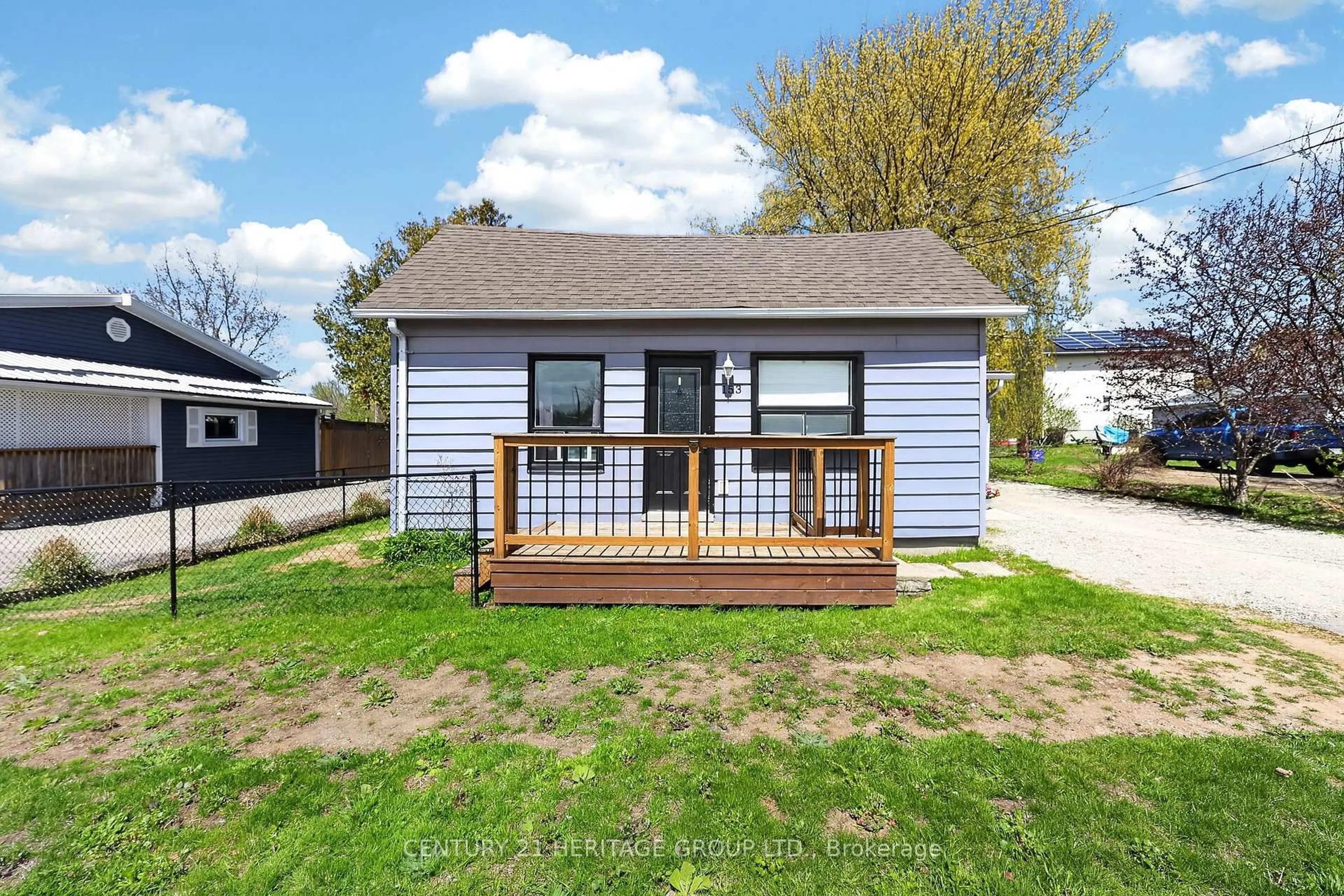 A pic from outside/outdoor area/front of a property/back of a property/a pic from drone, unknown for 153 Veterans Lane, Tay Ontario L0K 2A0