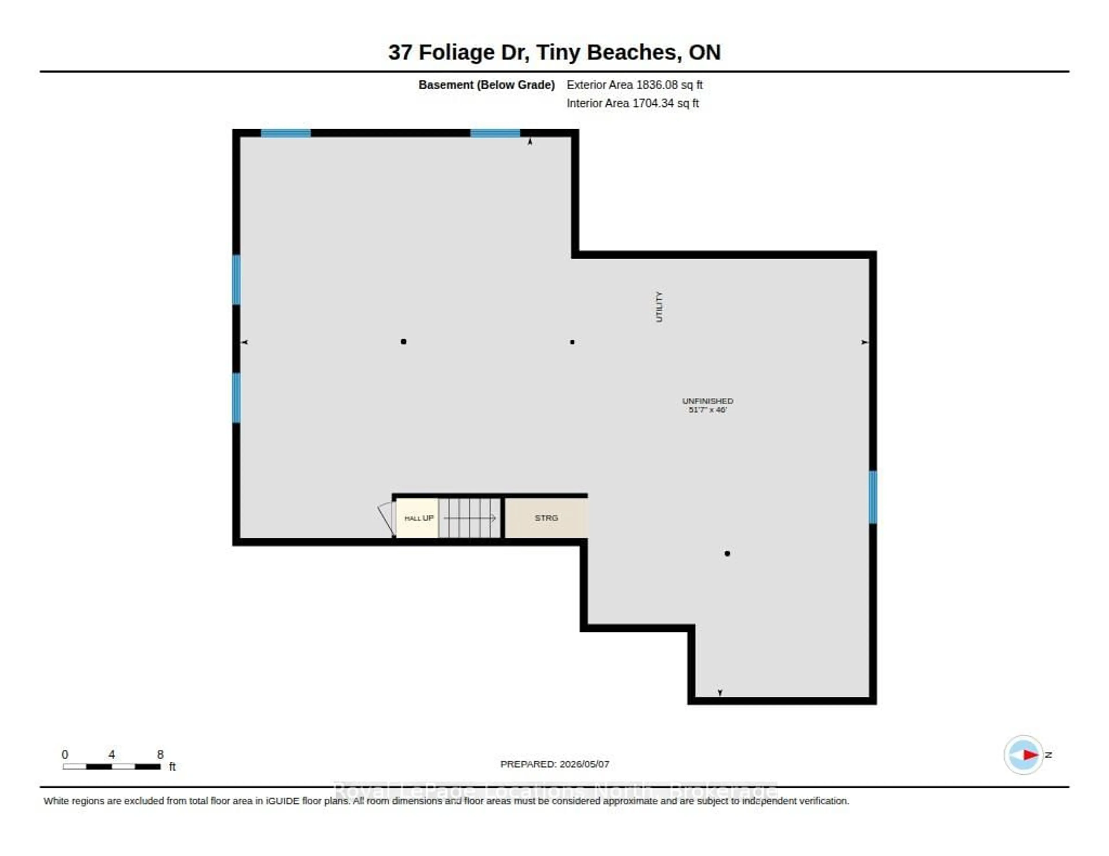 Floor plan for 37 Foliage Dr, Tiny Ontario L0L 1P1