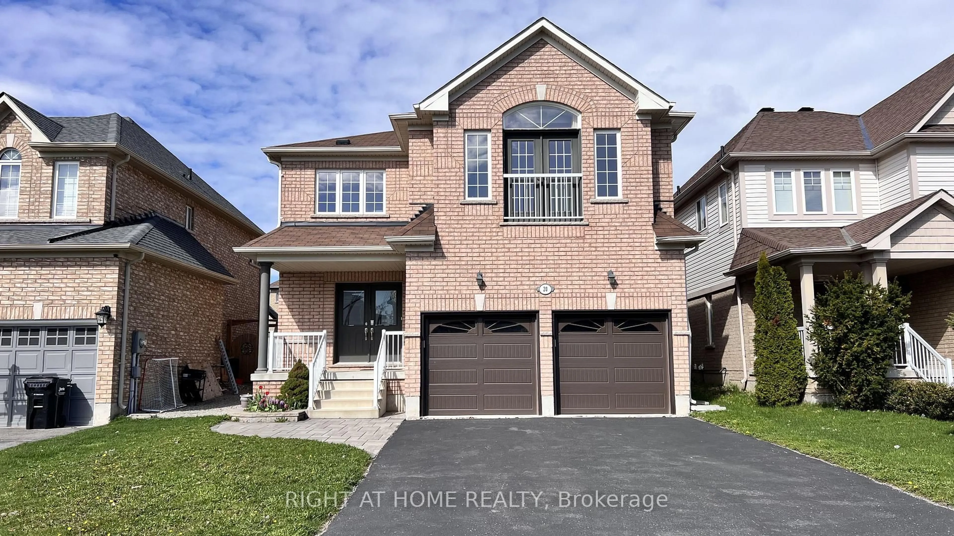 Home with brick exterior material, street for 20 Charlemagne Ave, Barrie Ontario L4M 0A7