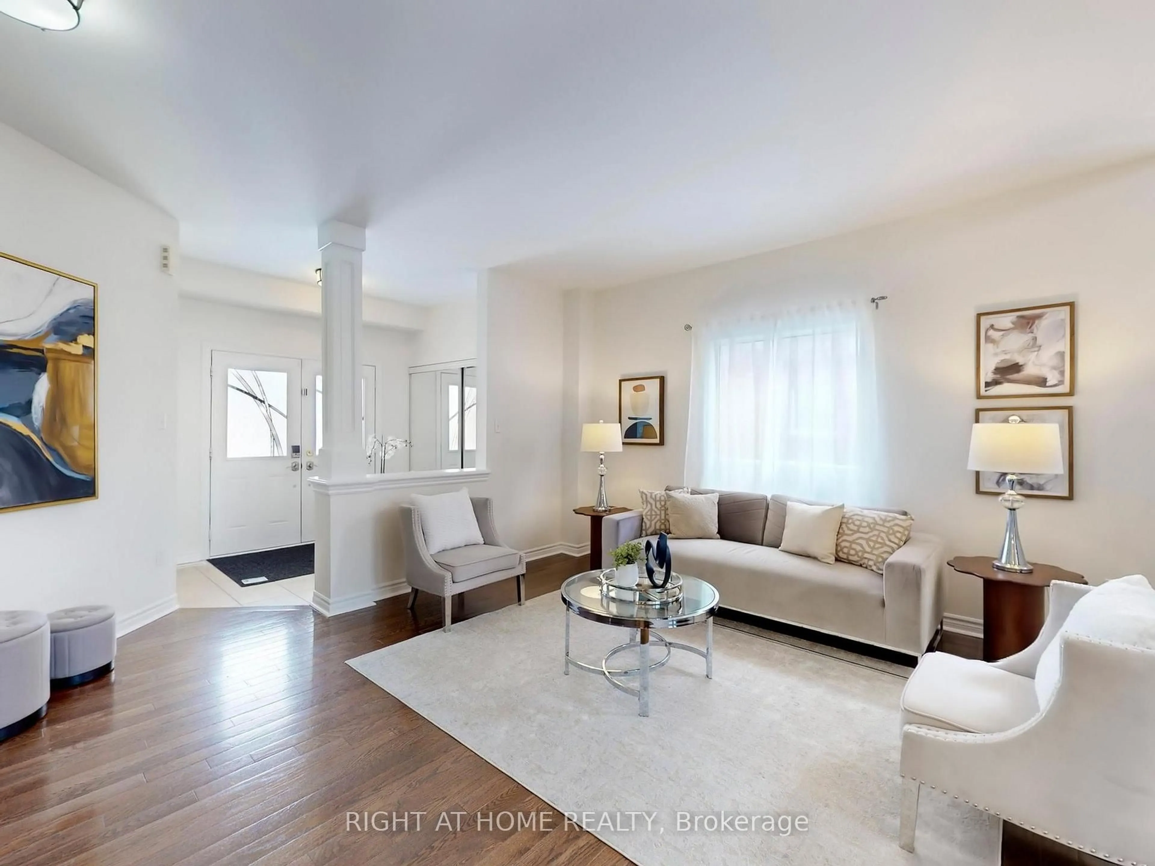 Living room with furniture, unknown for 20 Charlemagne Ave, Barrie Ontario L4M 0A7