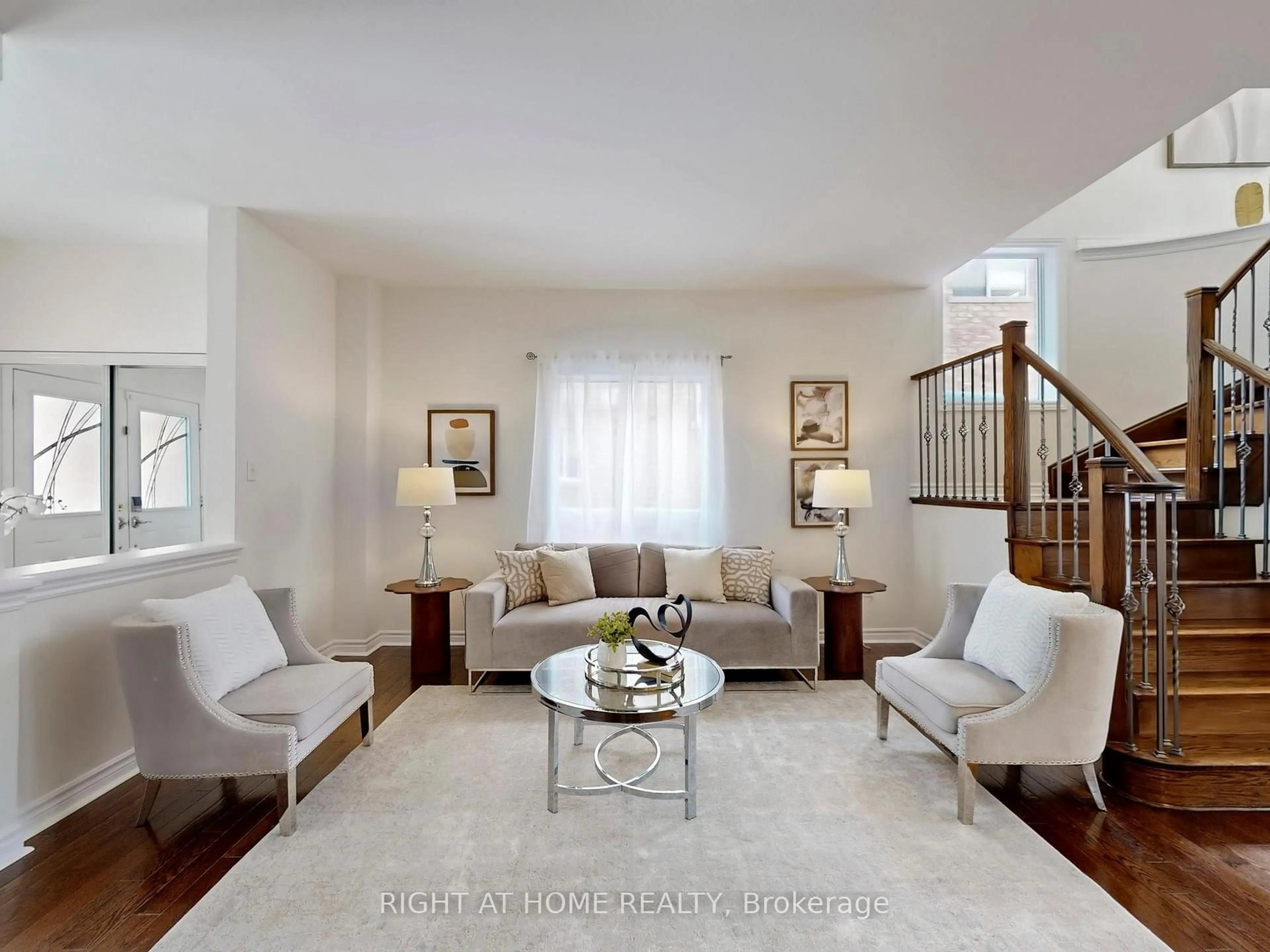Living room with furniture, unknown for 20 Charlemagne Ave, Barrie Ontario L4M 0A7