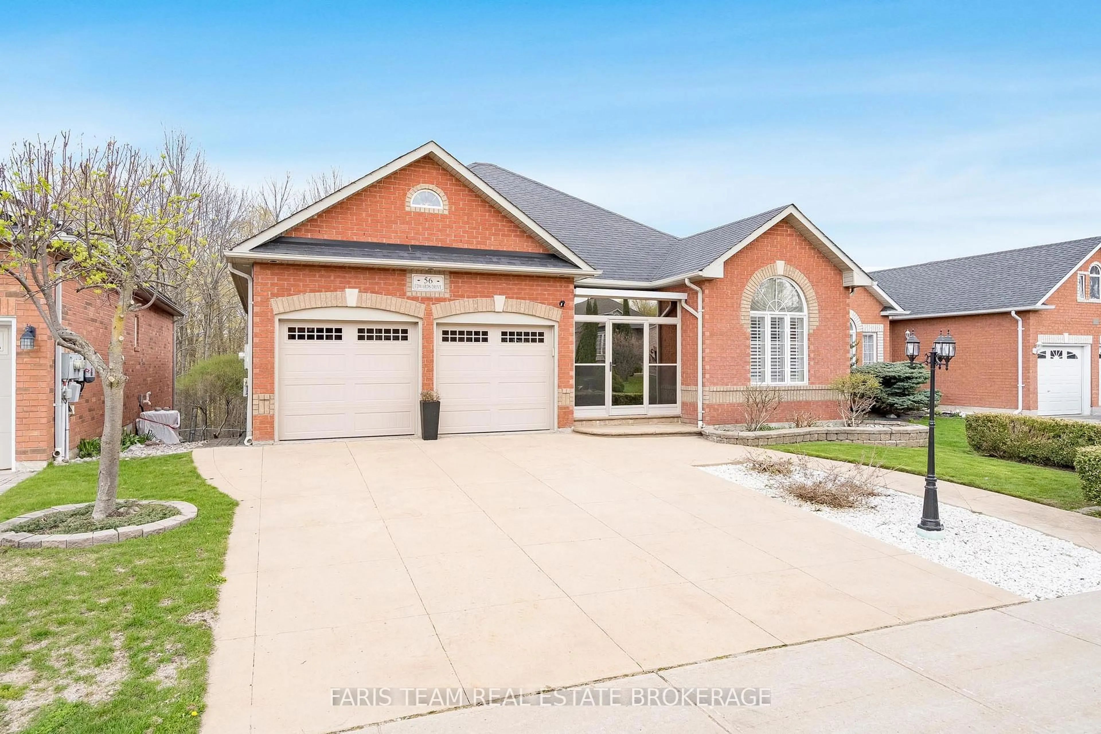 Home with brick exterior material, street for 56 Edwards Dr, Barrie Ontario L4N 9K8