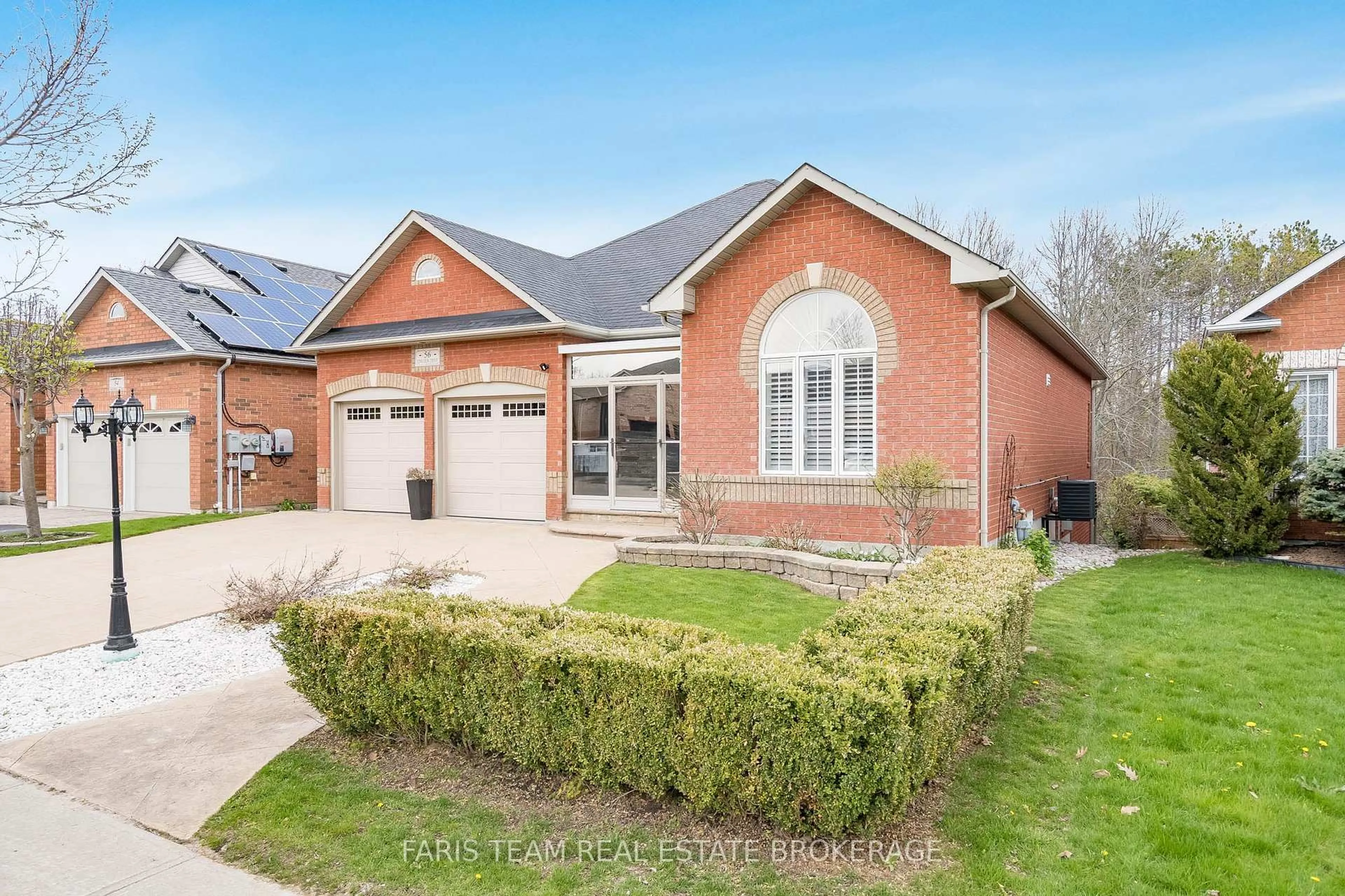 Home with brick exterior material, street for 56 Edwards Dr, Barrie Ontario L4N 9K8