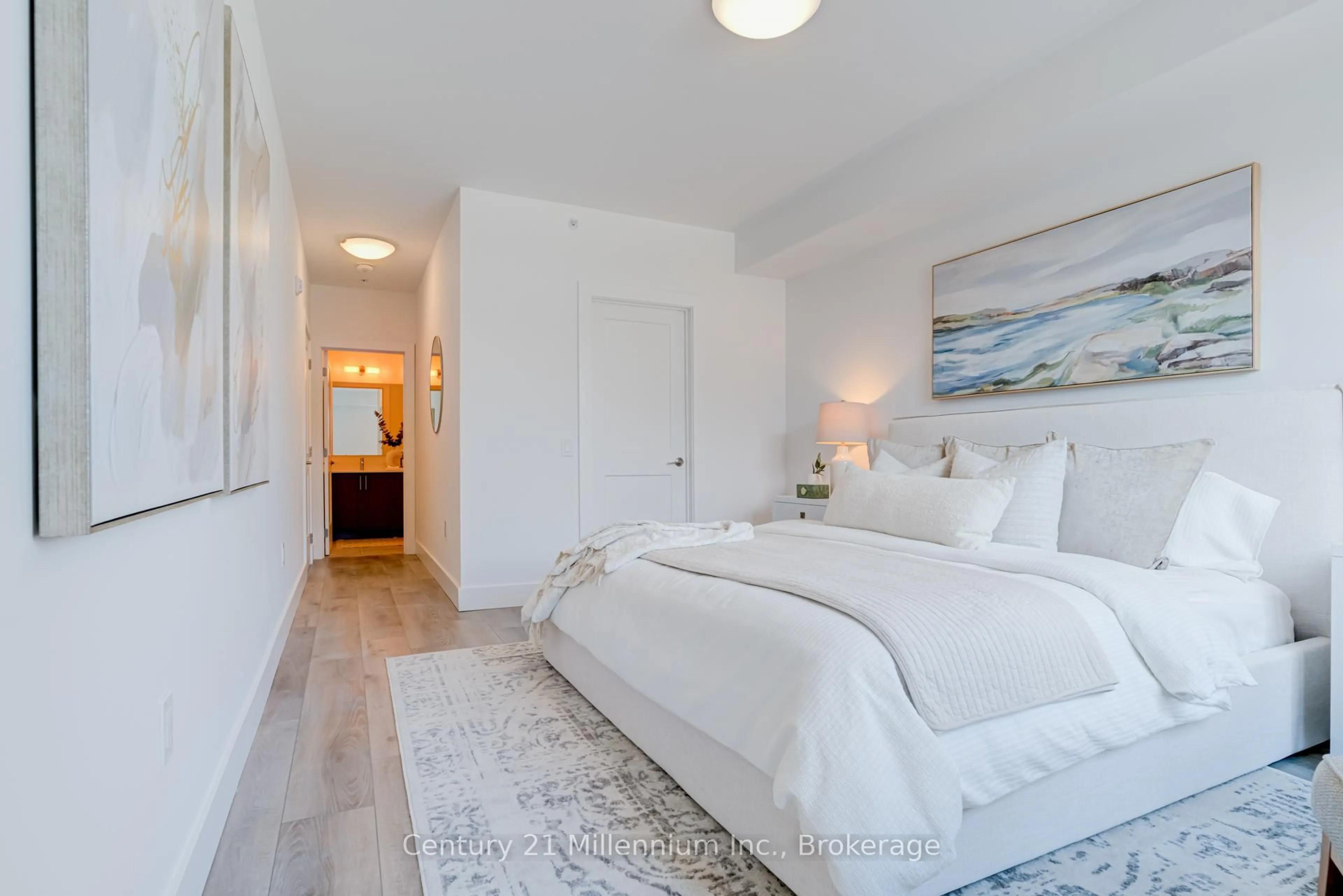 Bedroom with bed, unknown for 4 KIMBERLY Lane #310, Collingwood Ontario L9Y 5T6