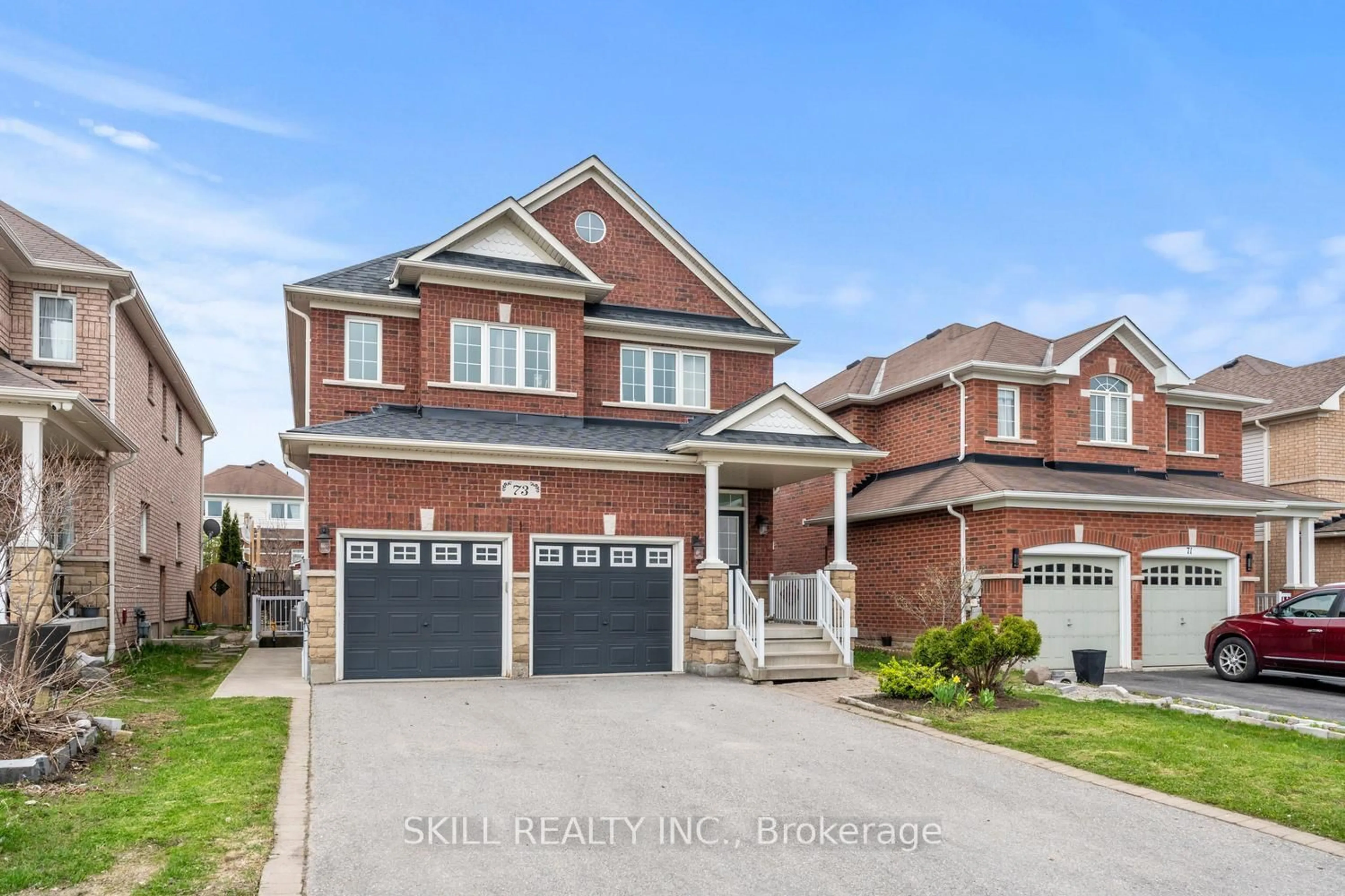Home with brick exterior material, street for 73 Coronation Pkwy, Barrie Ontario L4M 0E2