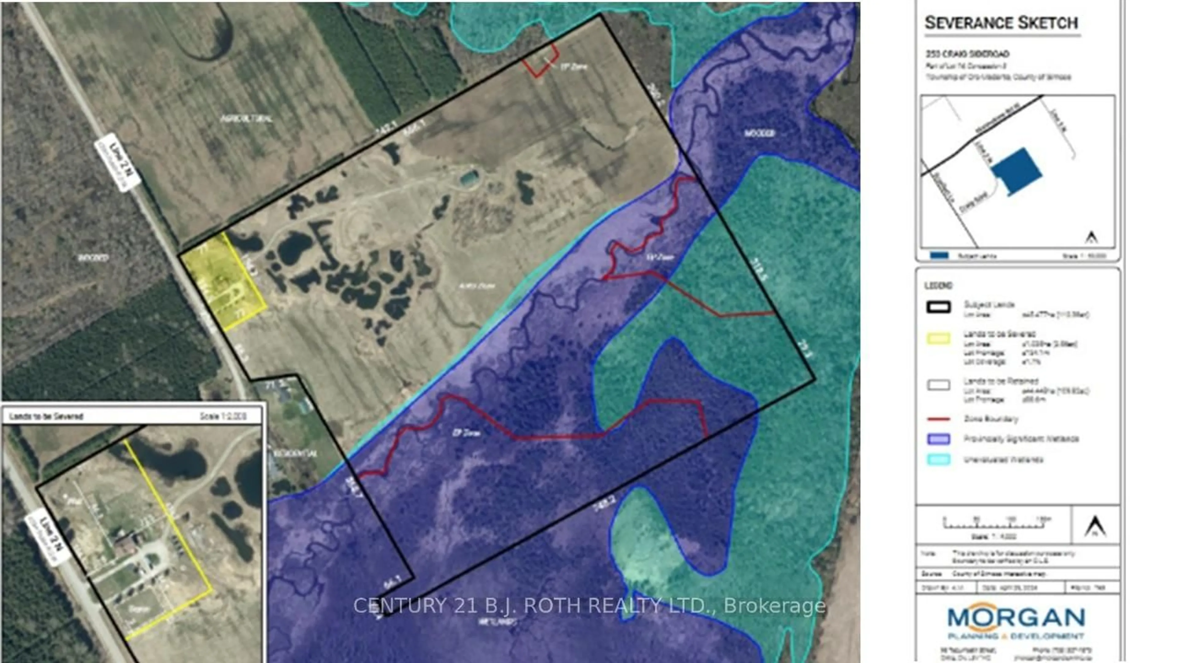 Picture of a map for 253 Craig Sdrd, Oro-Medonte Ontario L0L 1V0