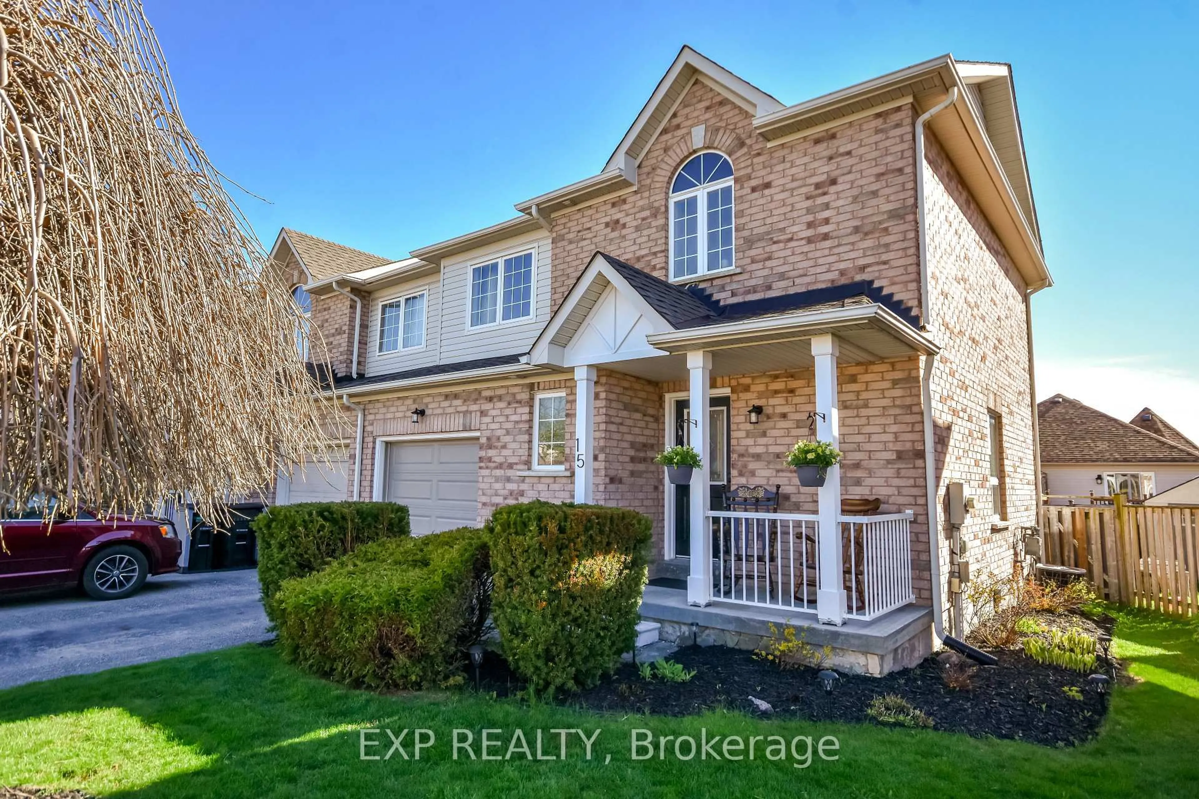 Home with brick exterior material, street for 15 Trevino Circ, Barrie Ontario L4M 6V4