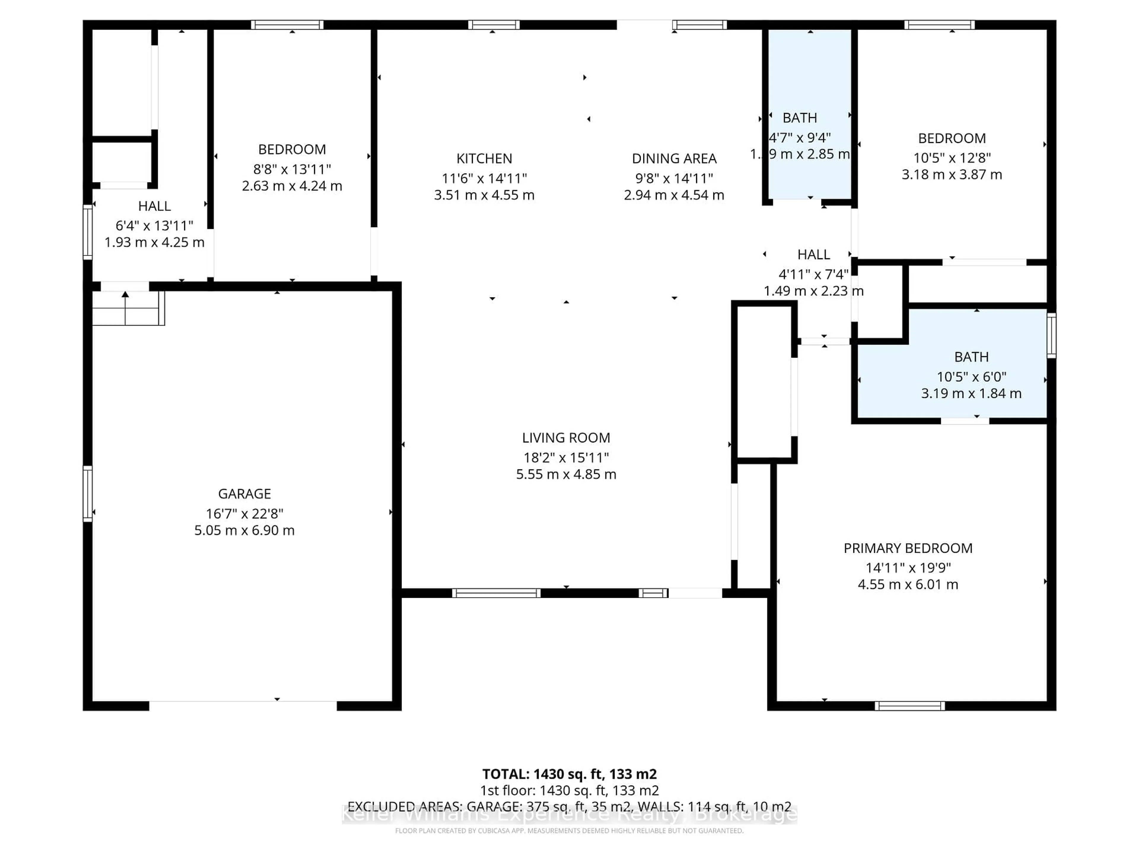 Floor plan for 22 Grew Cres, Penetanguishene Ontario L9M 0A4