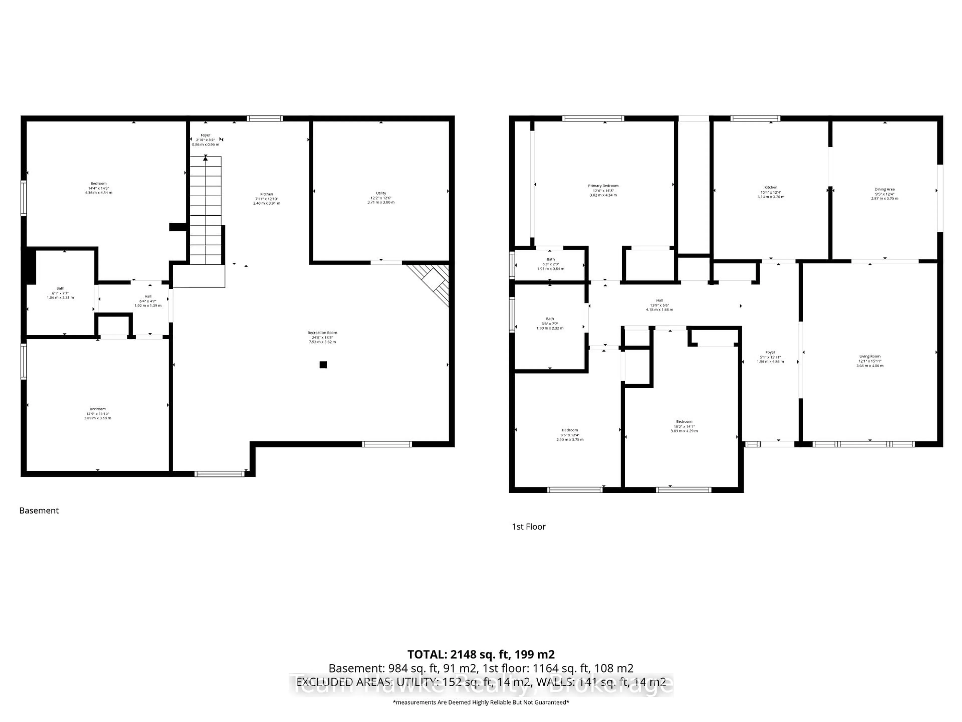 Floor plan for 958 Montreal St, Midland Ontario L4R 1H2