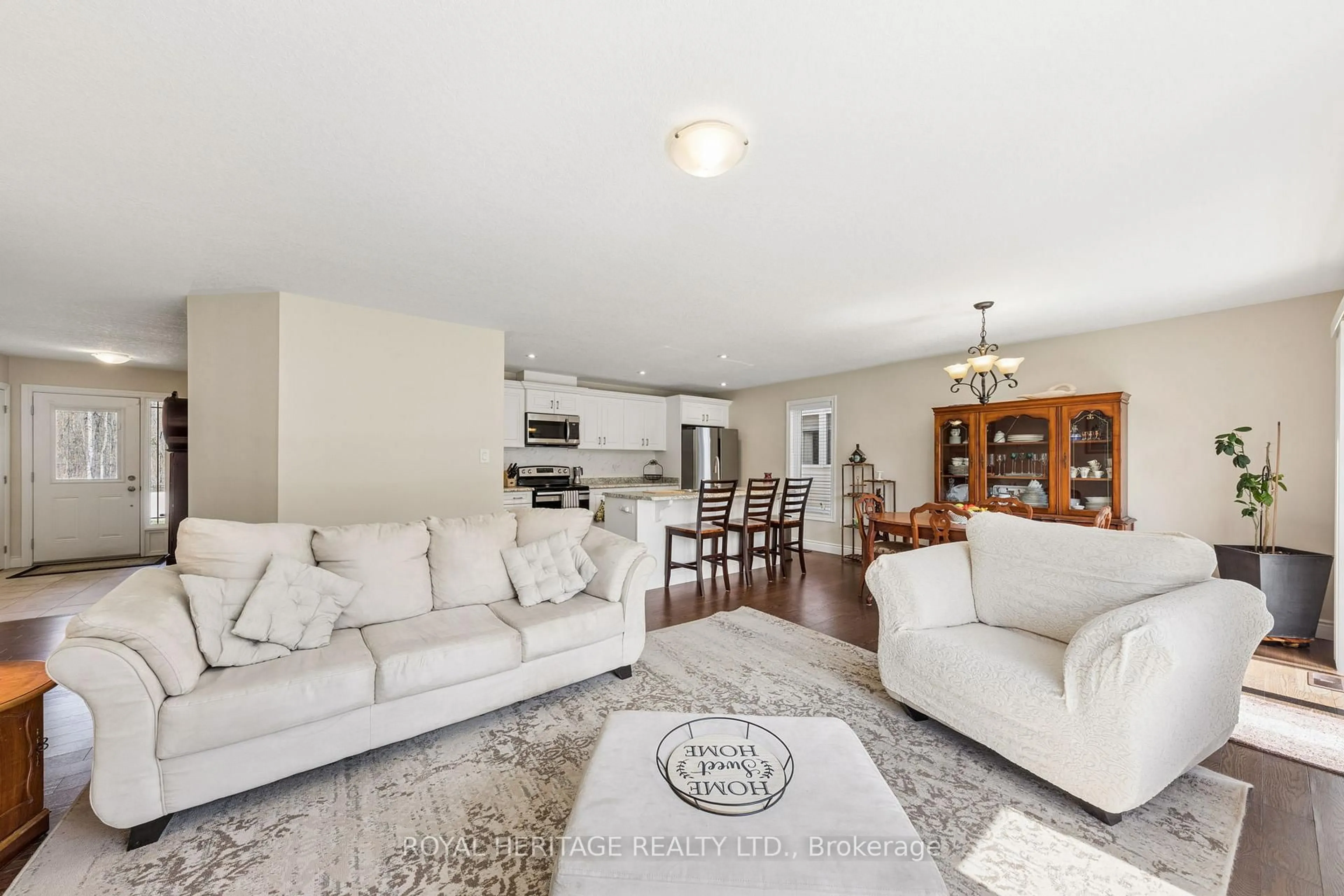 Living room with furniture, unknown for 55 Ralph Dalton Blvd, Tay Ontario L0K 2A0