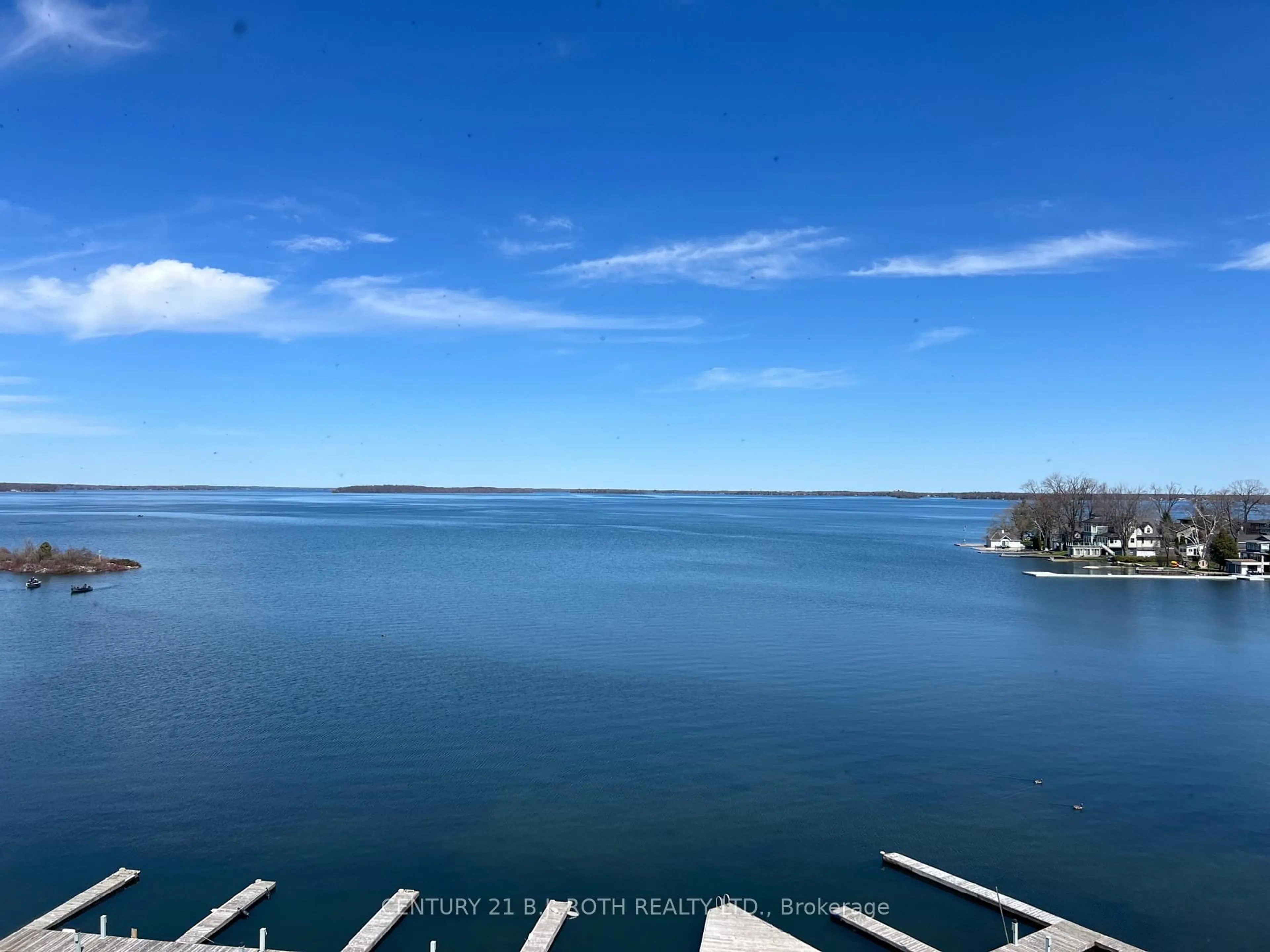 A pic from outside/outdoor area/front of a property/back of a property/a pic from drone, water/lake/river/ocean view for 140 Cedar Island Rd #311, Orillia Ontario L3V 1T1