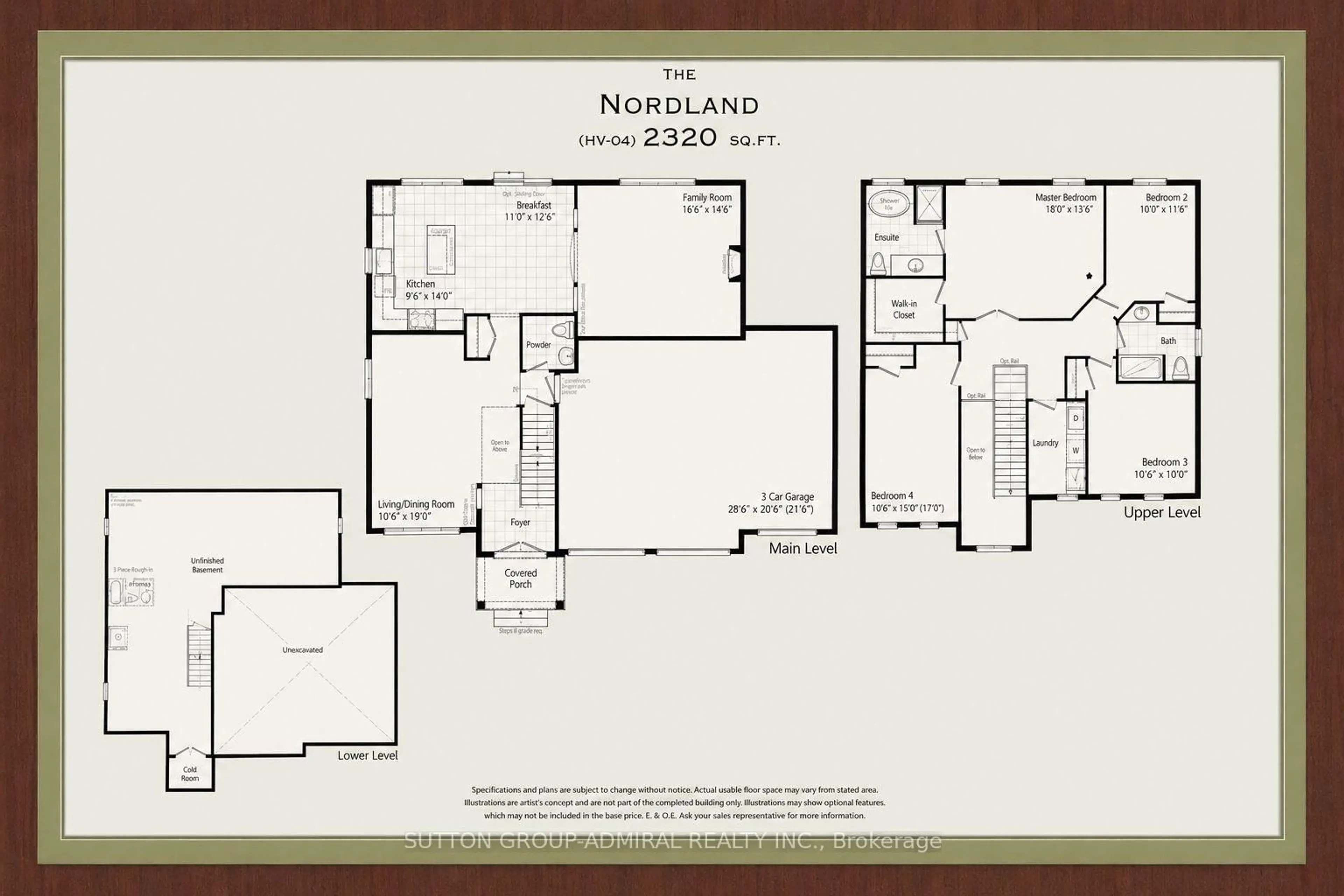 Floor plan for 26 Oakmont Ave, Oro-Medonte Ontario L0L 2L0