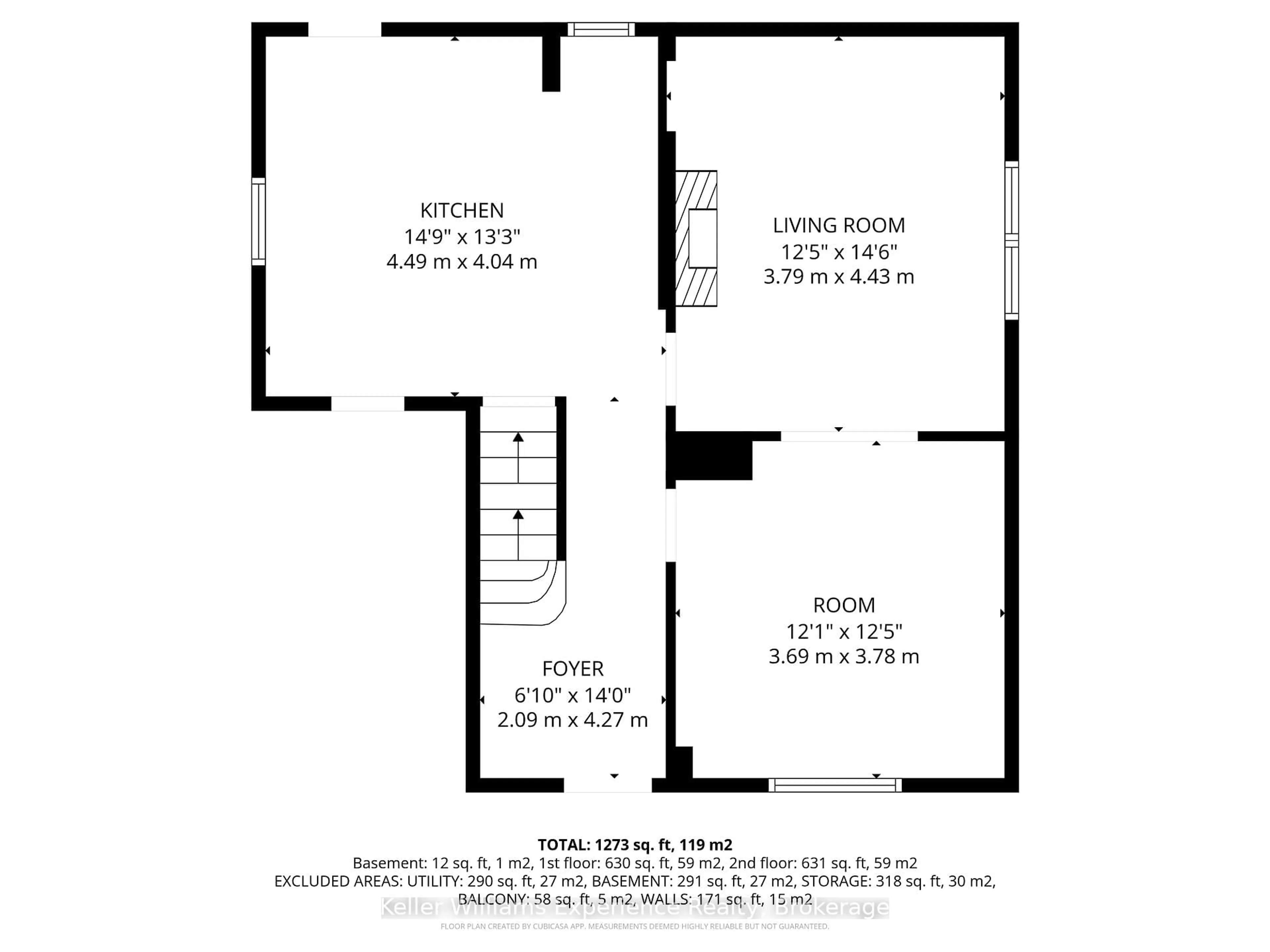 Floor plan for 138 SIXTH St, Midland Ontario L4R 3X4