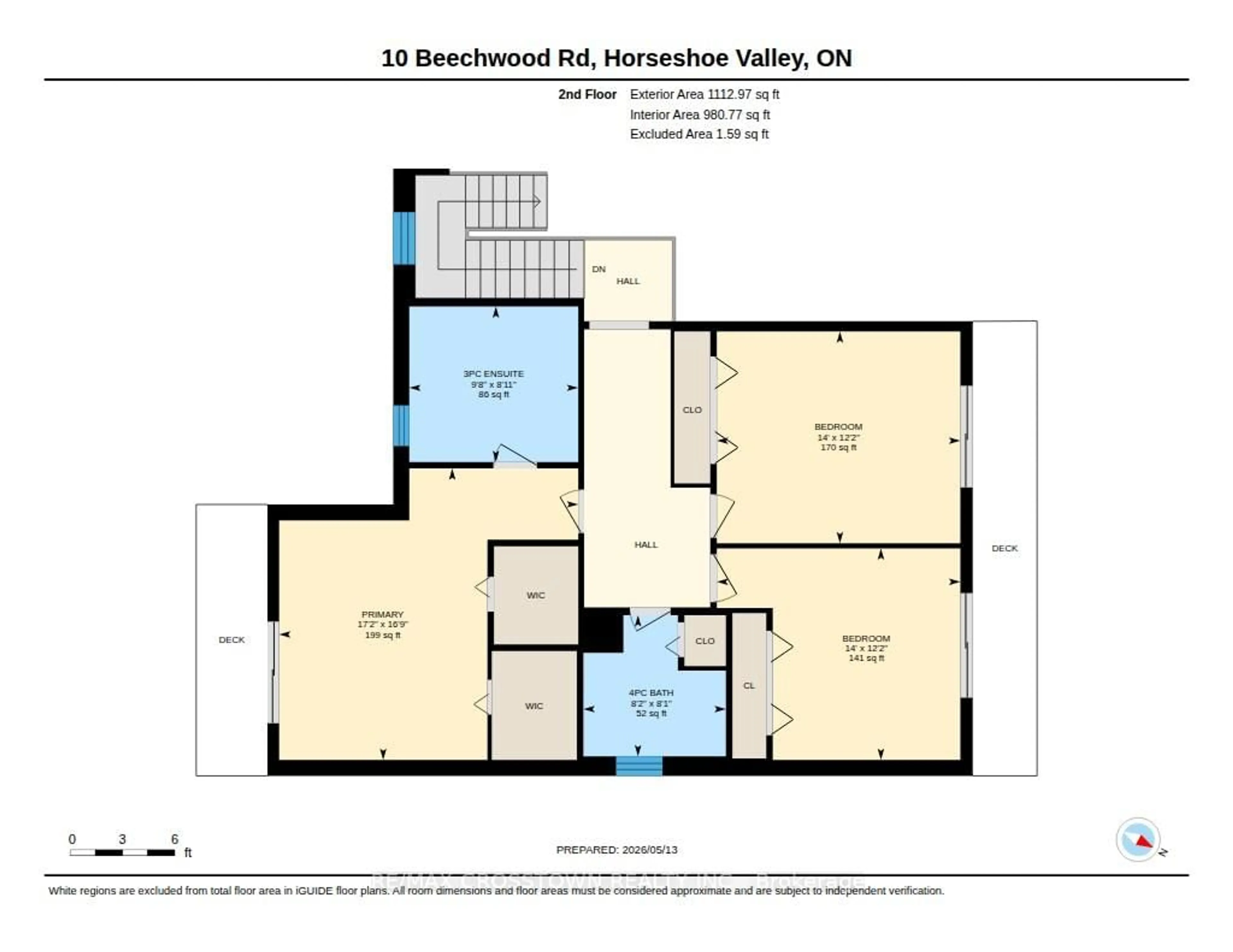 Floor plan for 10 Beechwood Rd, Oro-Medonte Ontario L4M 4Y8