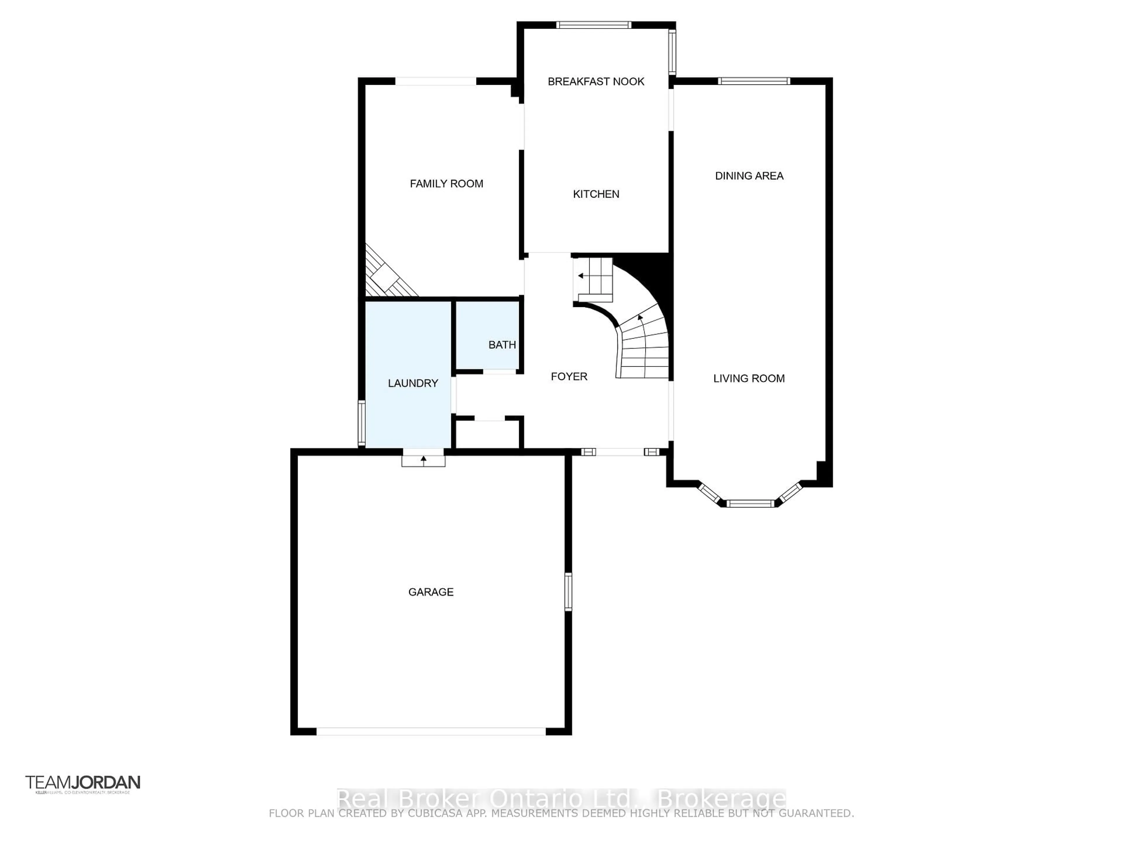 Floor plan for 167 LUCKPORT Cres, Midland Ontario L4R 4Y1