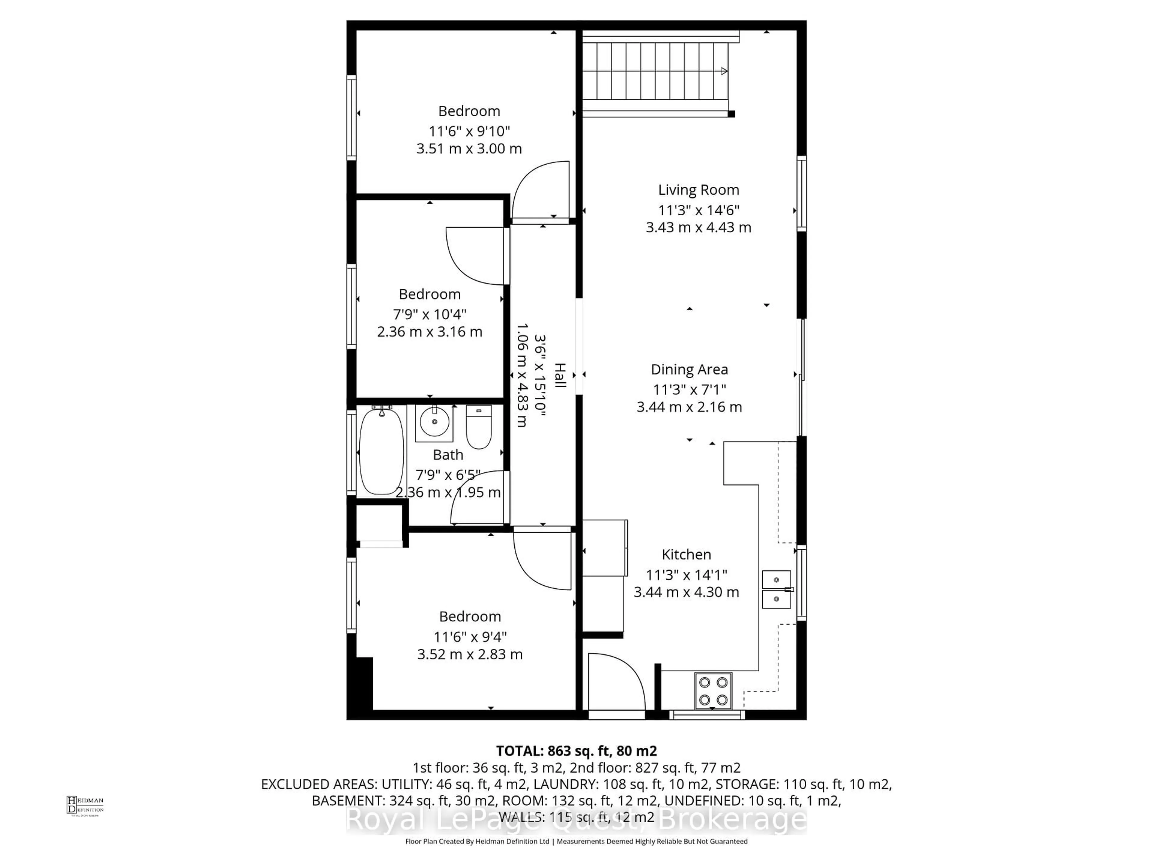 Floor plan for 7476 Ash Cres, Ramara Ontario L0K 2B0
