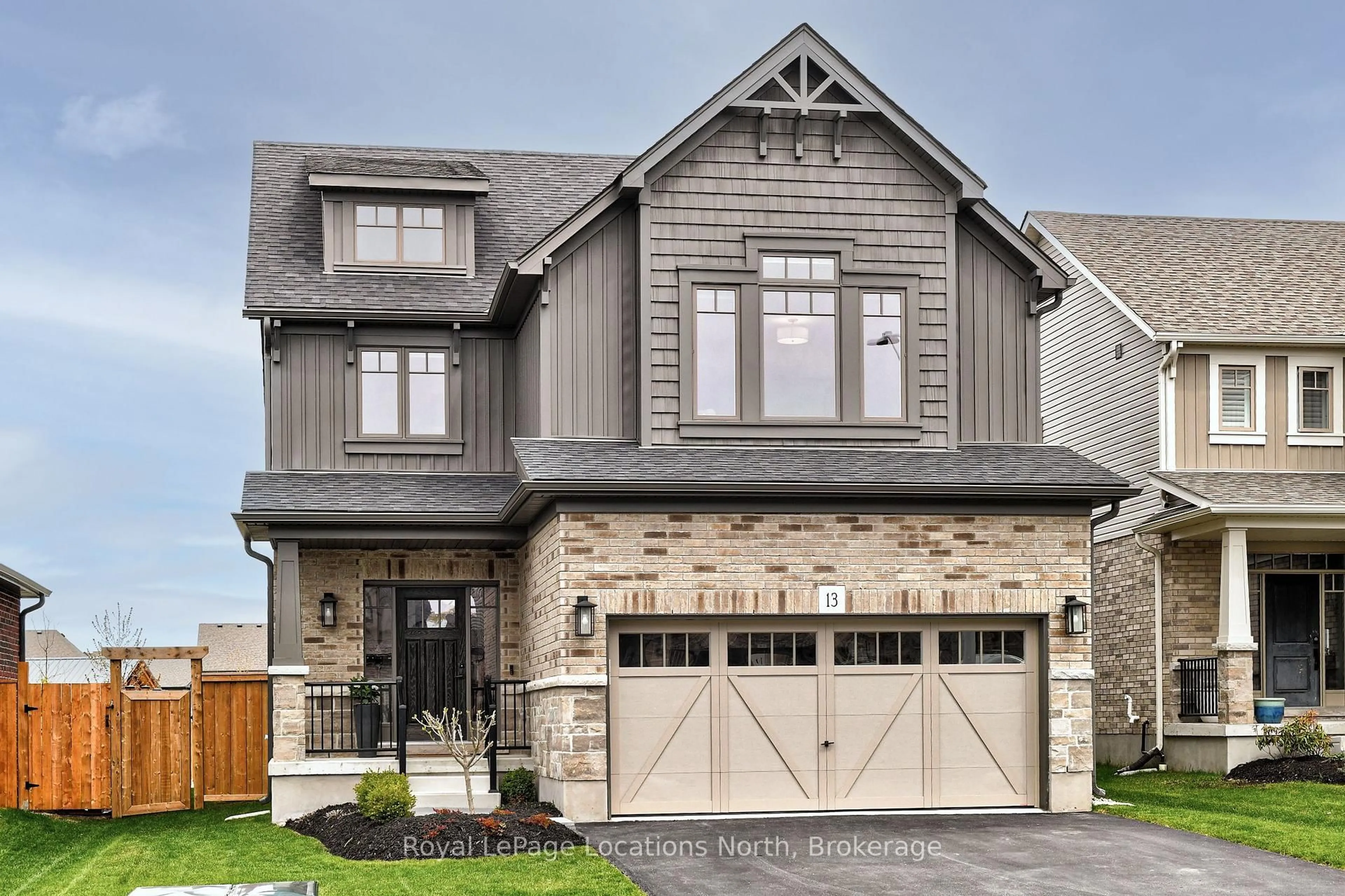 Home with brick exterior material, street for 13 Bassett St, Collingwood Ontario L9Y 3B7