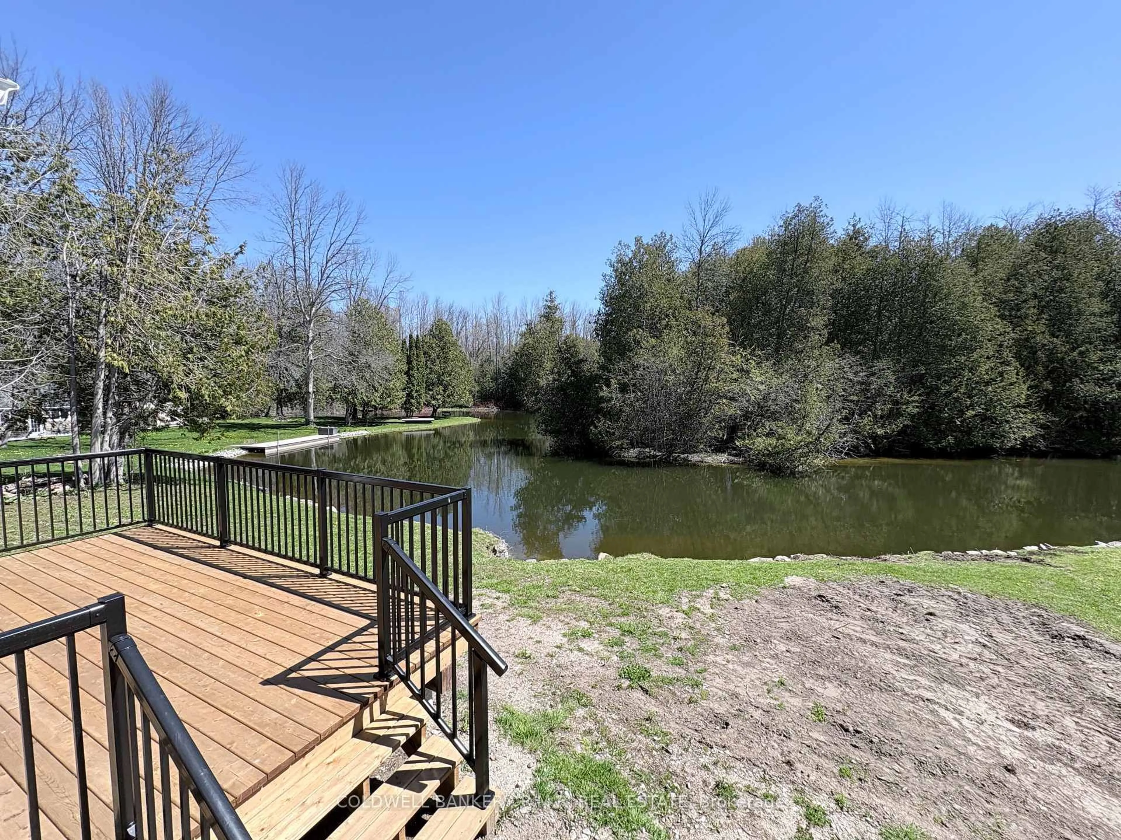 Patio, water/lake/river/ocean view for 1355 Furniss Dr, Ramara Ontario L0K 1B0