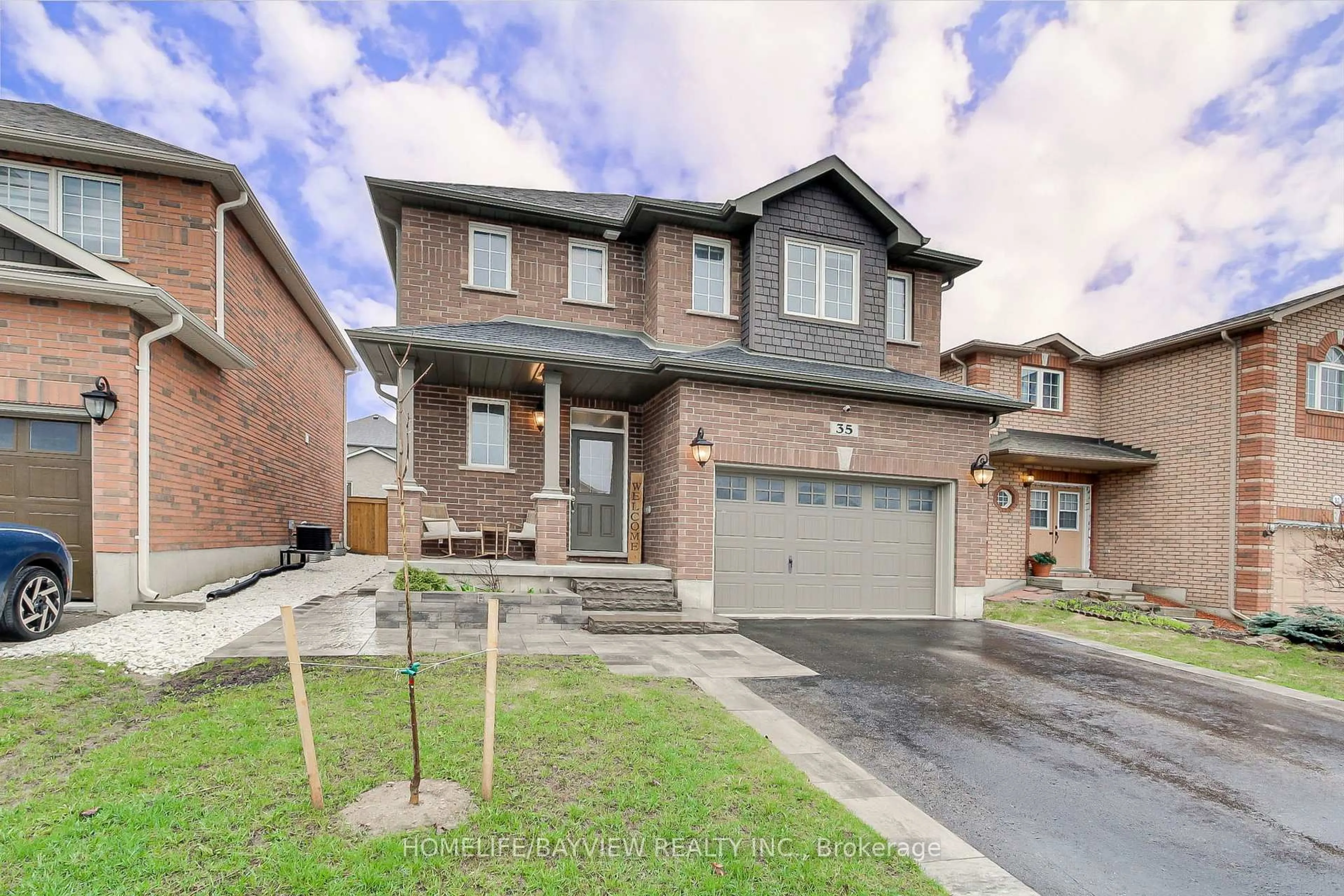 Home with brick exterior material, street for 35 Booth Lane, Barrie Ontario L4N 0S4