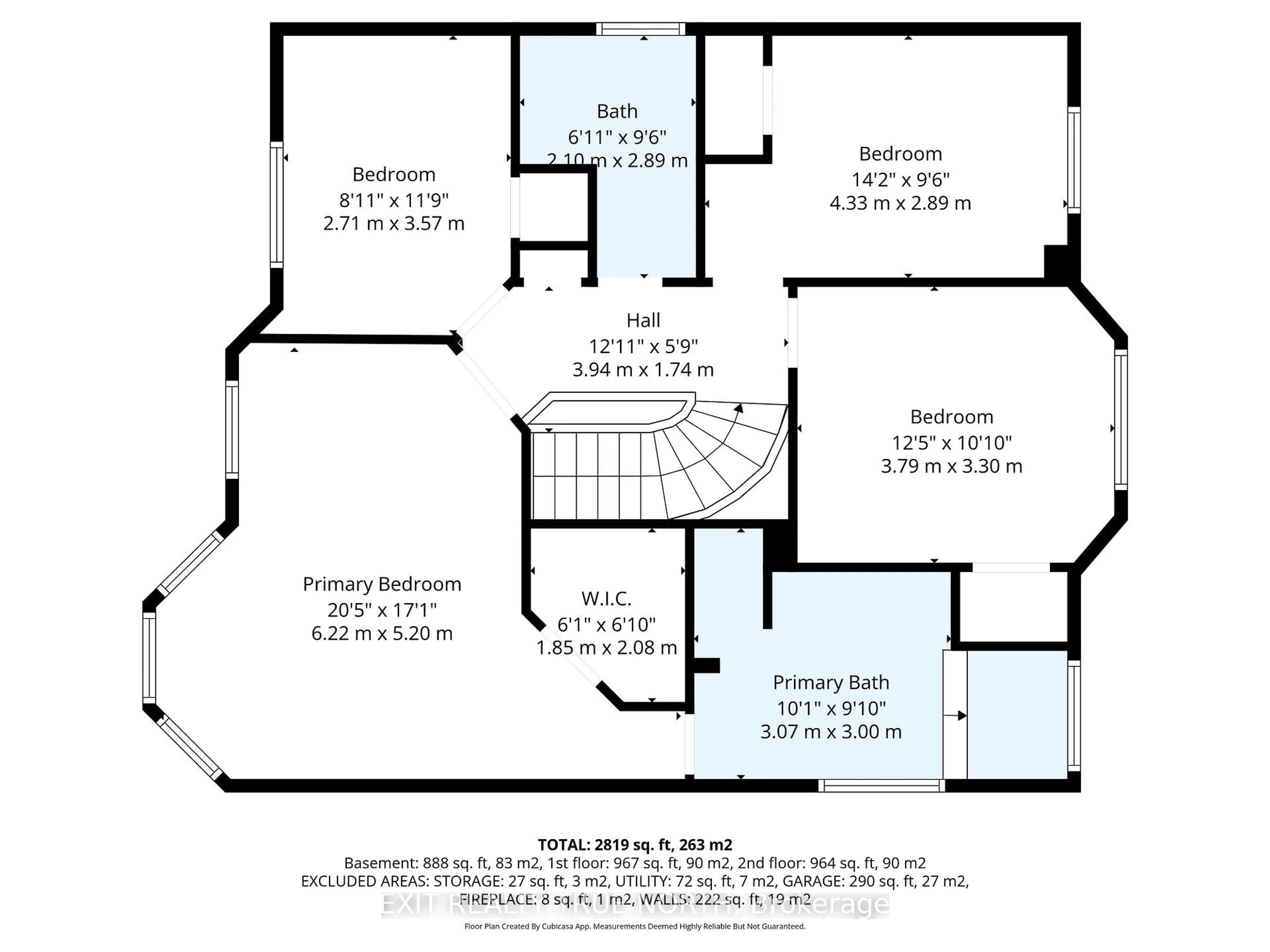 Floor plan for 53 Etherington Cres, Barrie Ontario L4N 6Z4