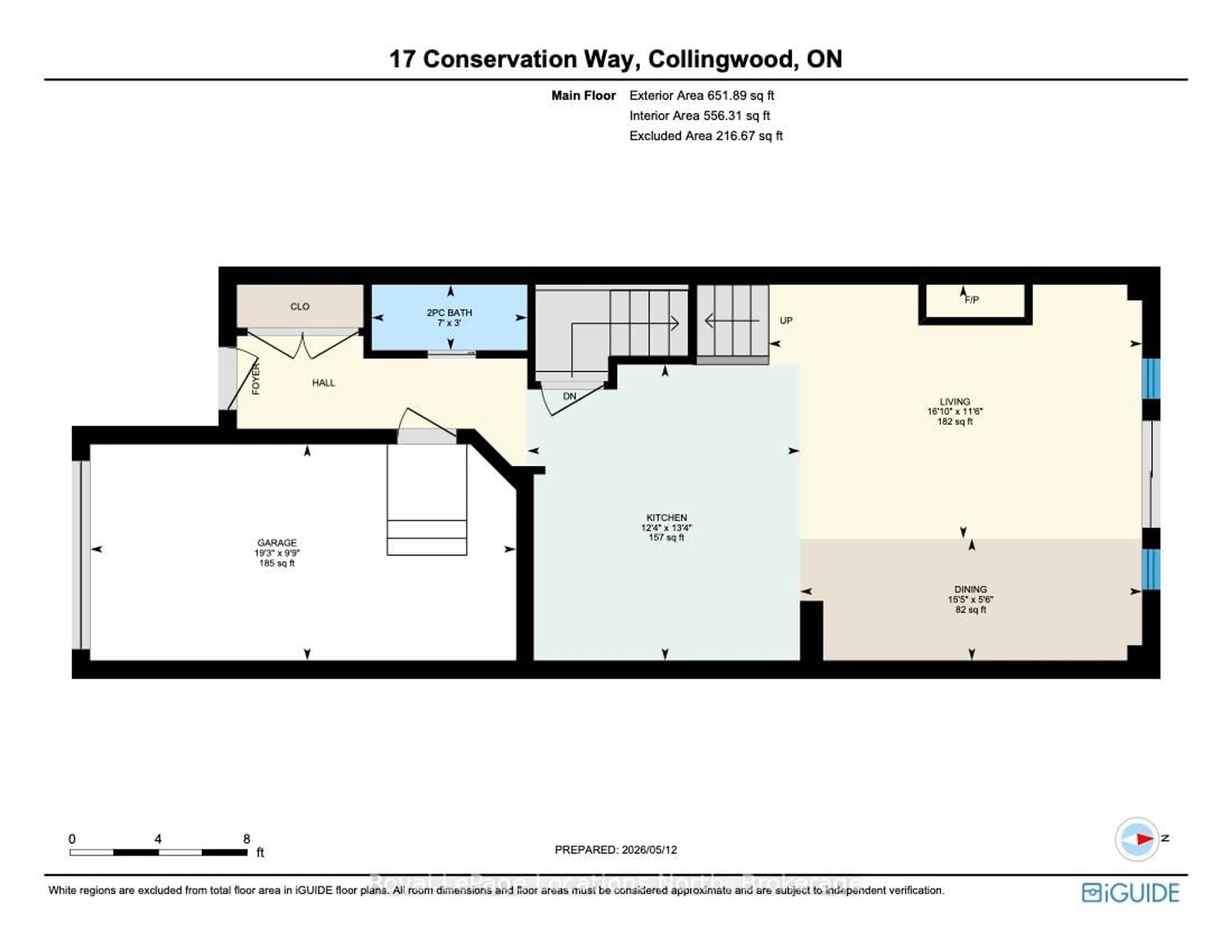 Floor plan for 17 Conservation Way, Collingwood Ontario L9Y 0G9
