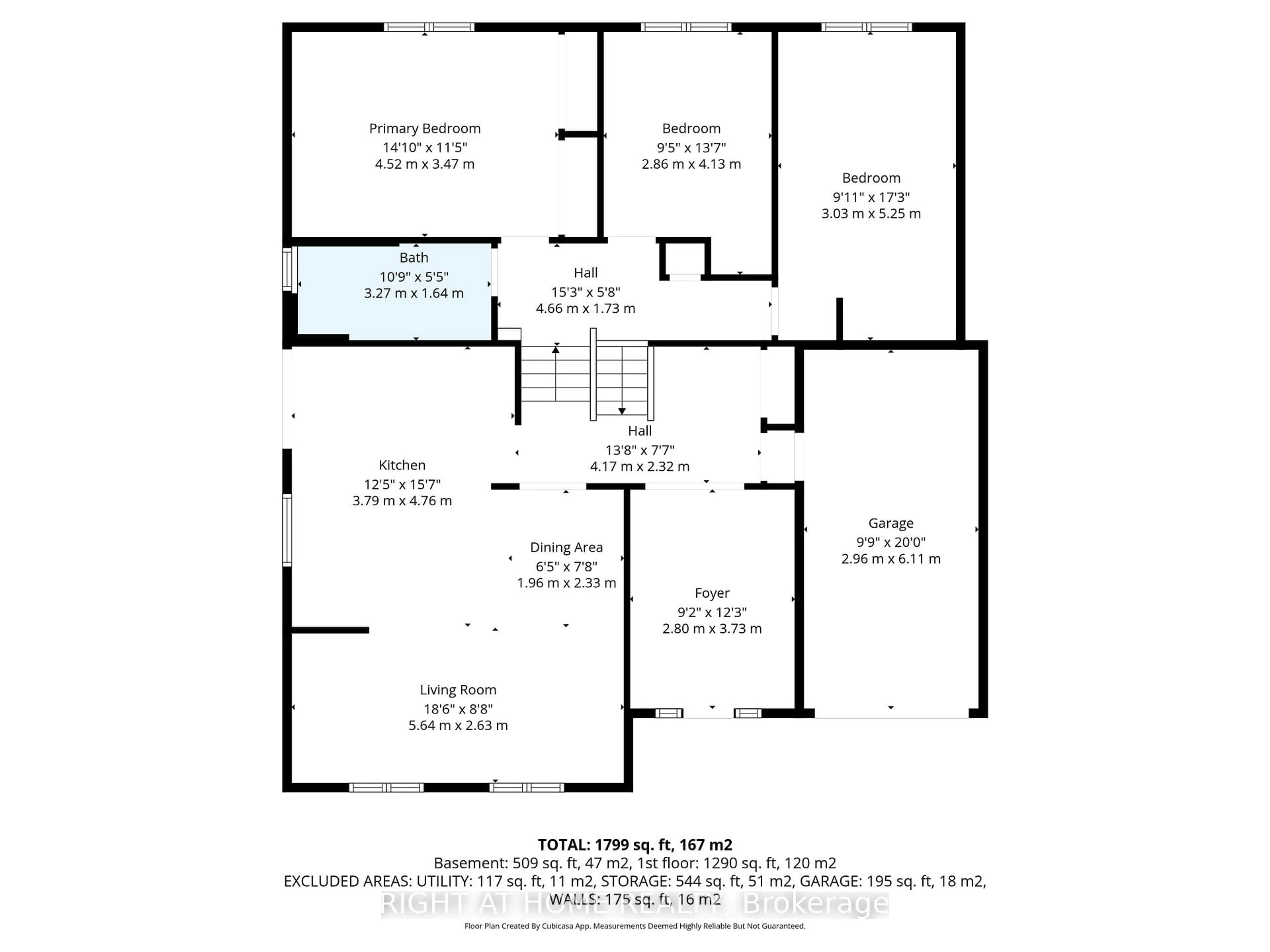 Floor plan for 99 Oren Blvd, Barrie Ontario L4N 4M3