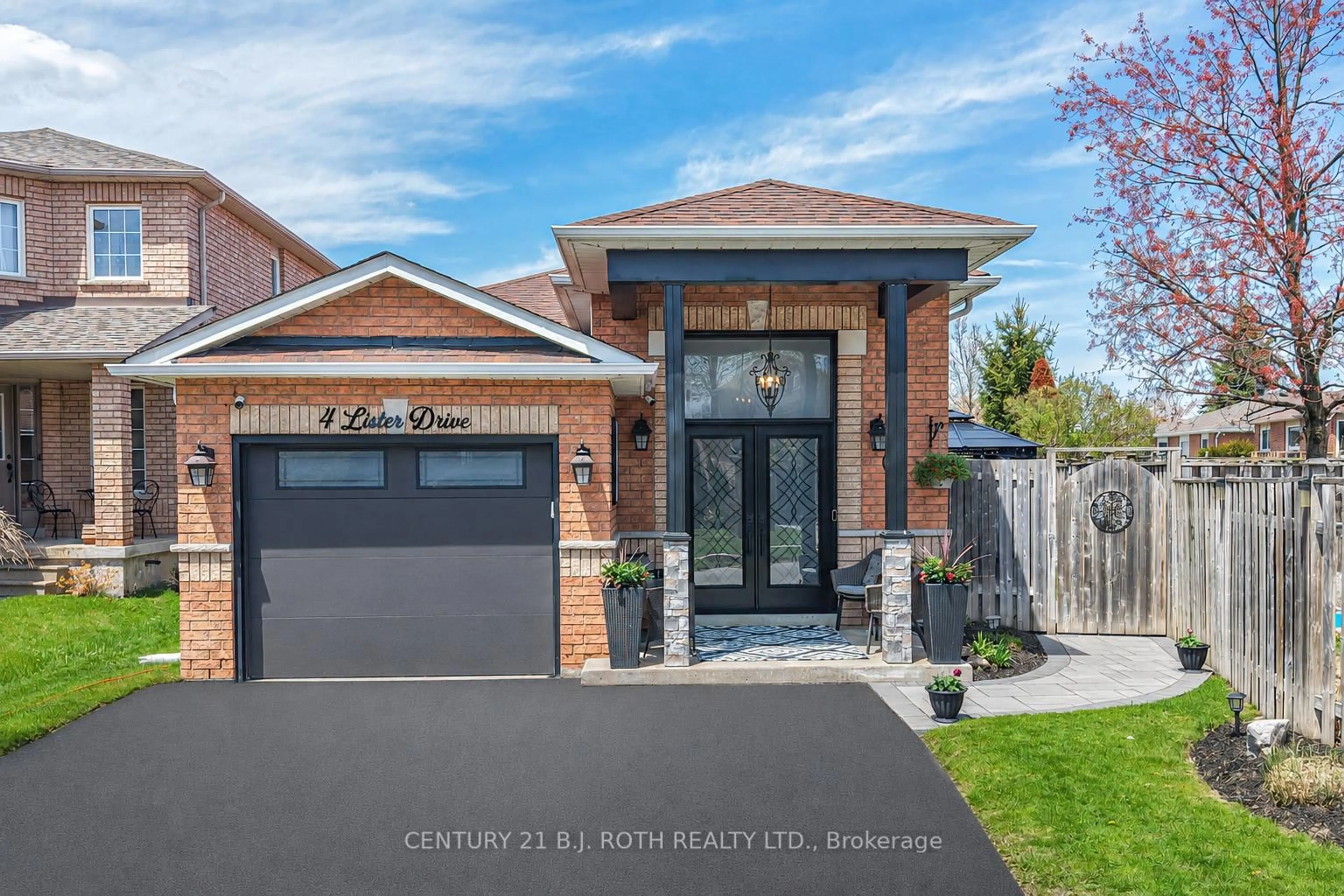 Home with brick exterior material, street for 4 Lister Dr, Barrie Ontario L4N 0L5