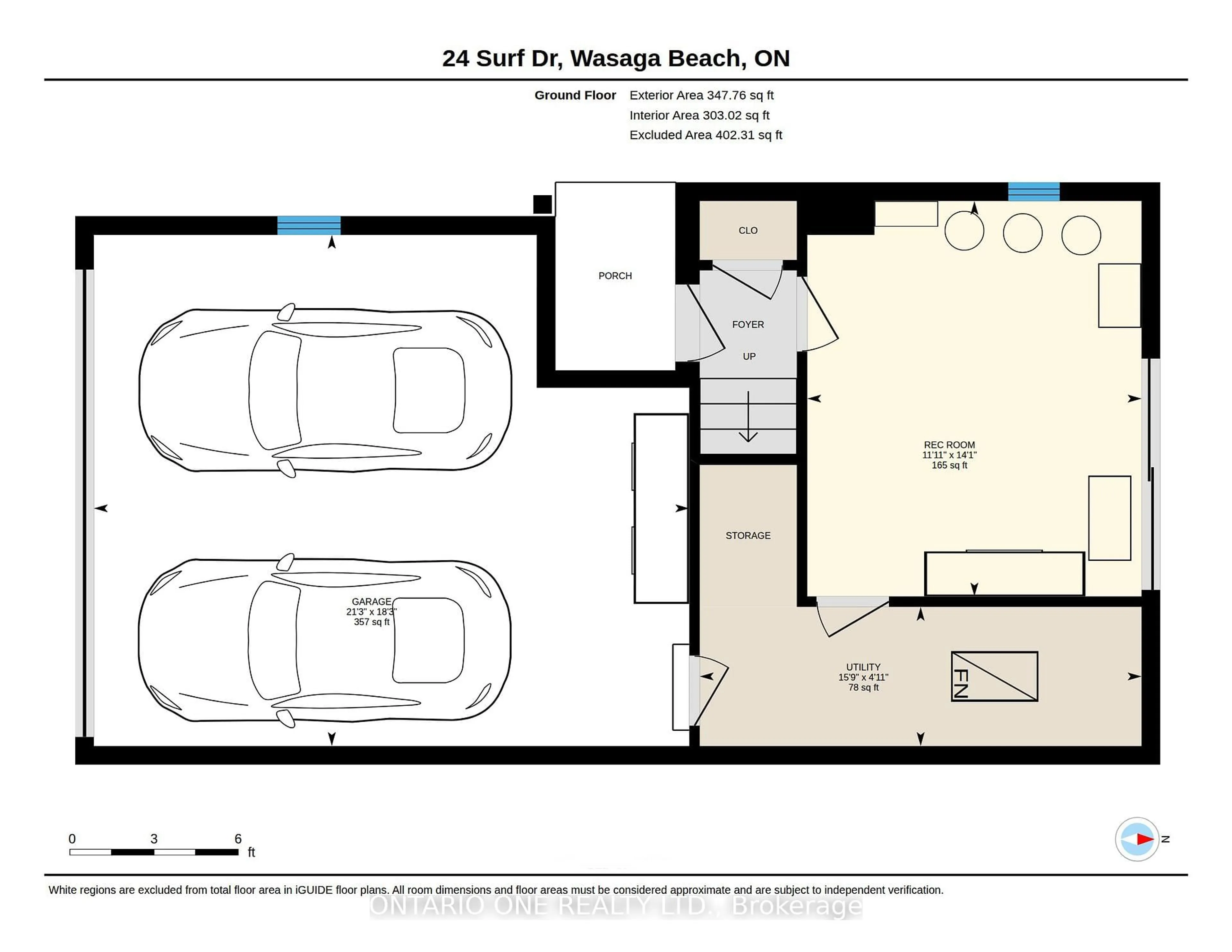 Floor plan for 24 Surf Dr, Wasaga Beach Ontario L9Z 0J4