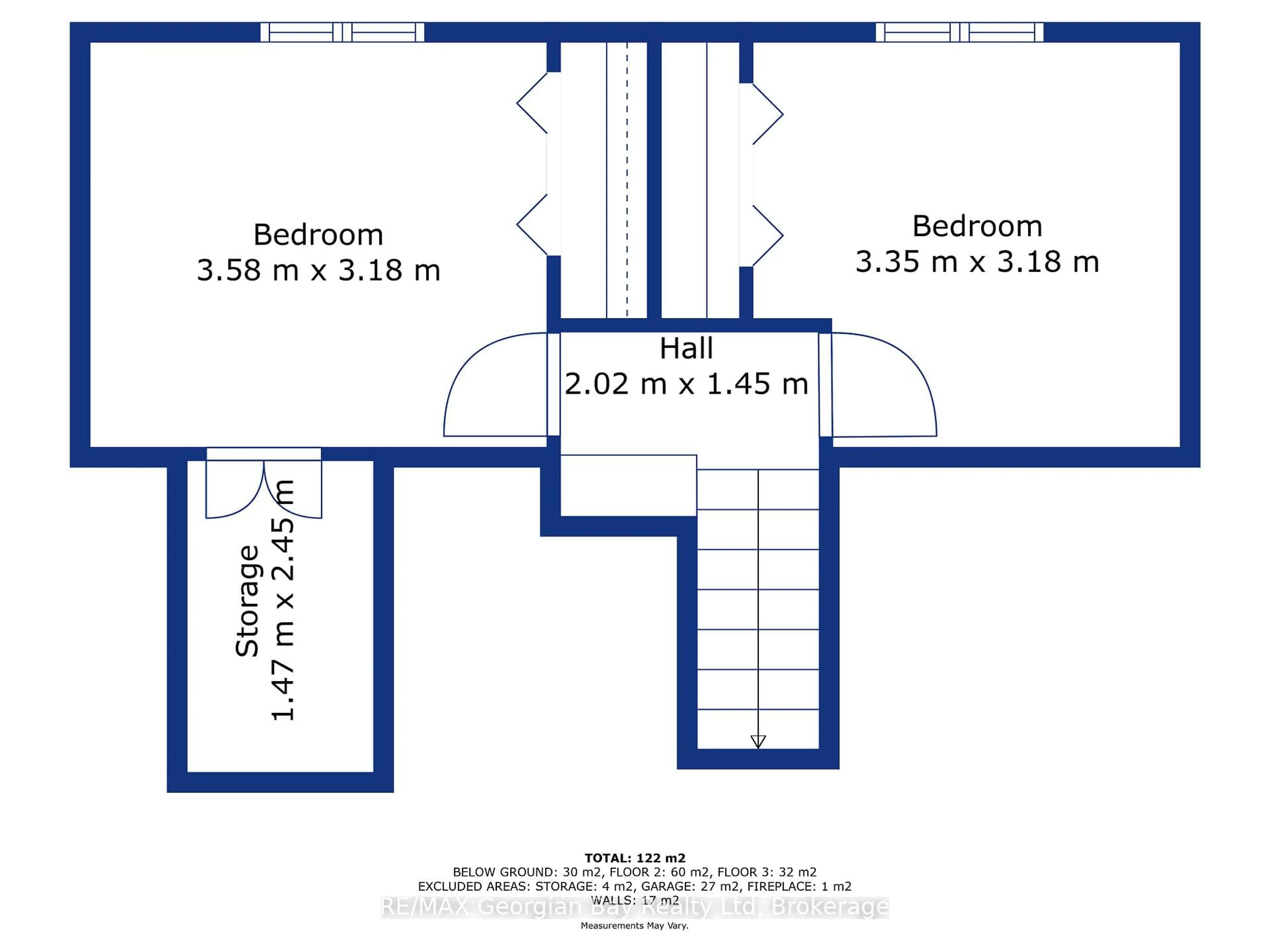 Floor plan for 133 Timcourt Dr, Tiny Ontario L9M 0B9
