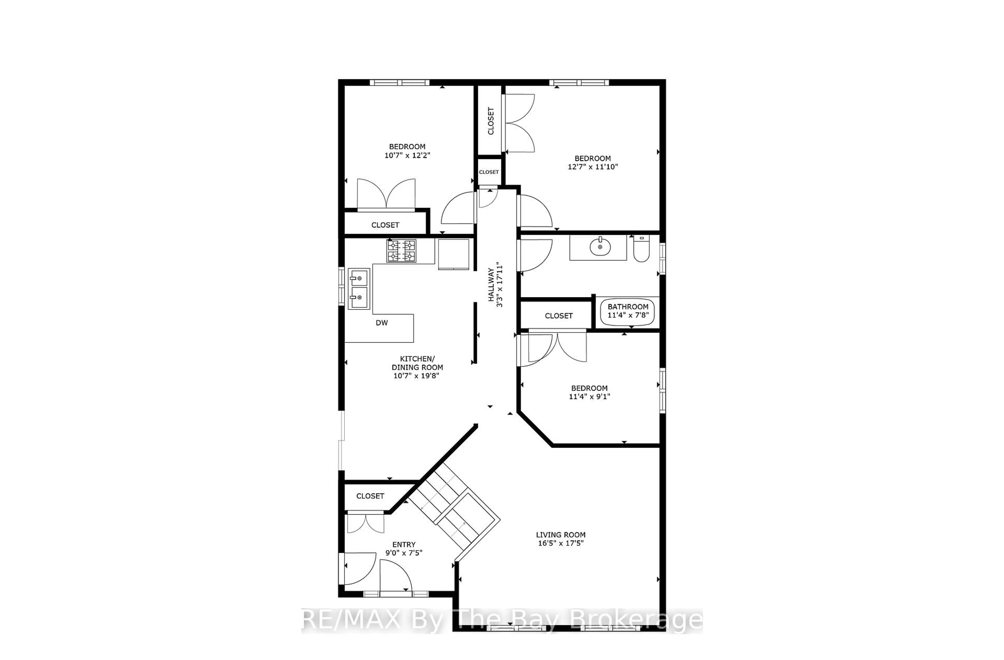 Floor plan for 215 Montreal St, Clearview Ontario L0M 1S0