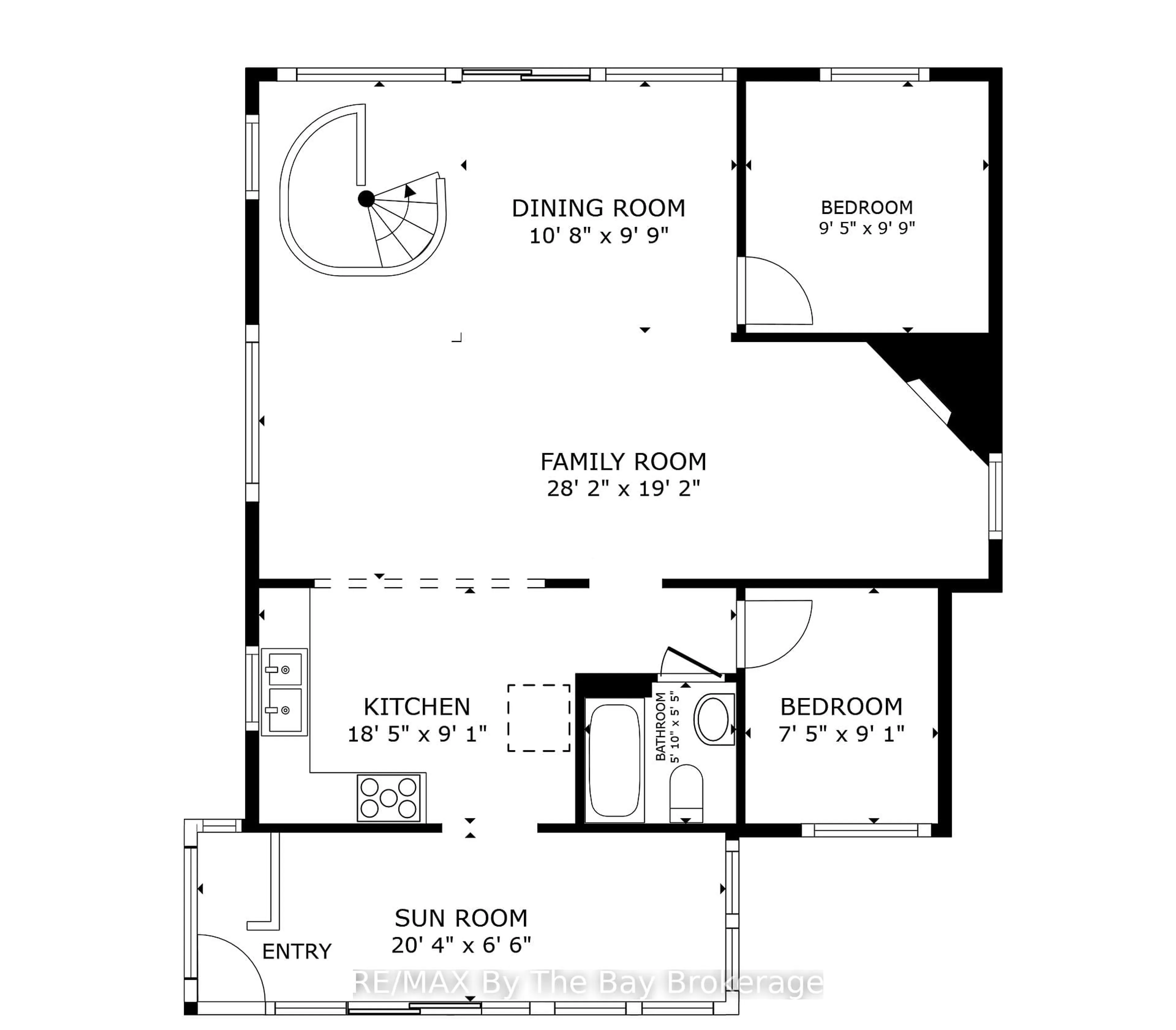 Floor plan for 39 Old Mosley St, Wasaga Beach Ontario L9Z 2J8