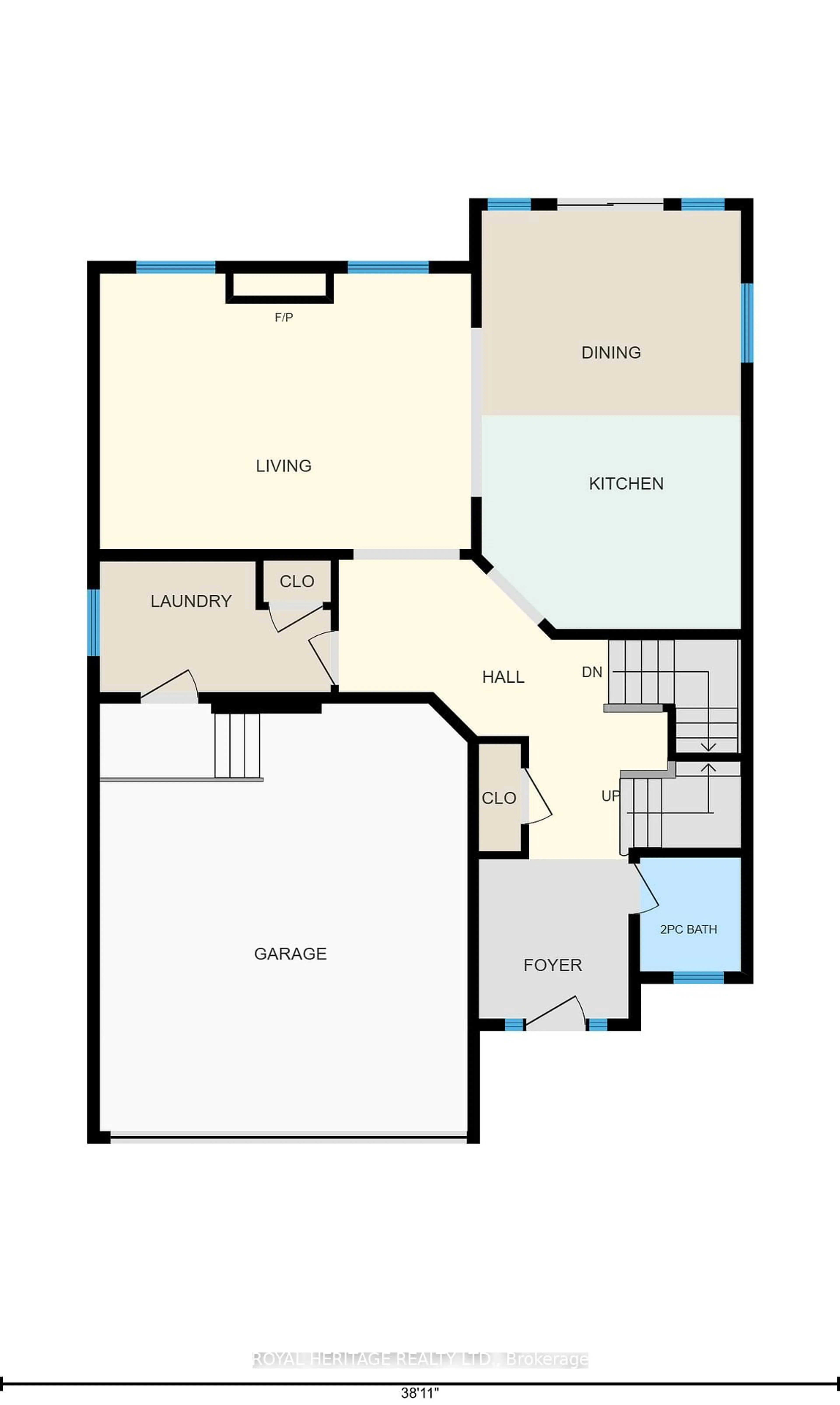 Floor plan for 3074 Emperor Dr, Orillia Ontario L3V 0G4