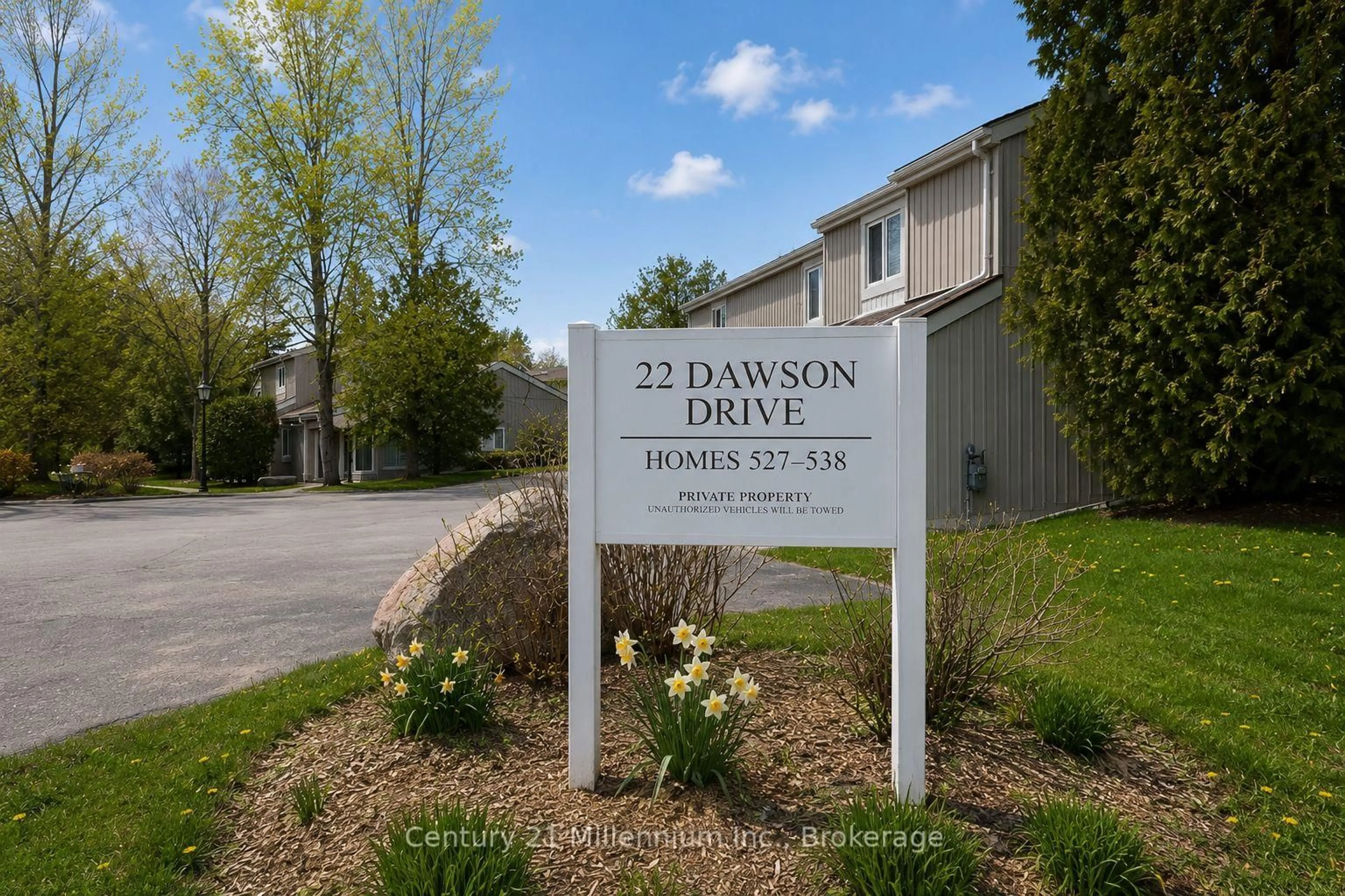Indoor foyer for 22 Dawson Dr #538, Collingwood Ontario L9Y 5B4