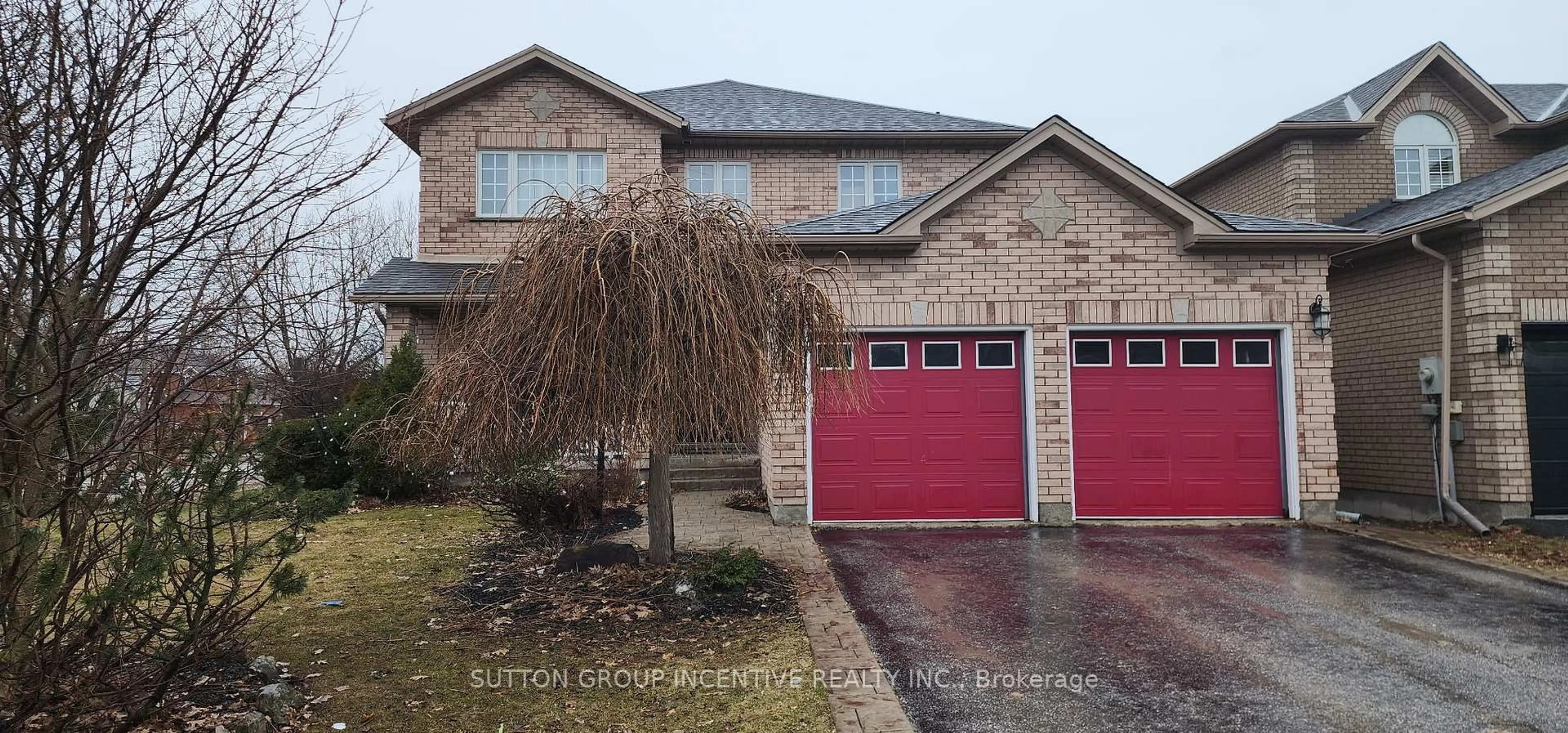 Home with brick exterior material, street for 1 Buman Crt, Barrie Ontario L4N 0L3