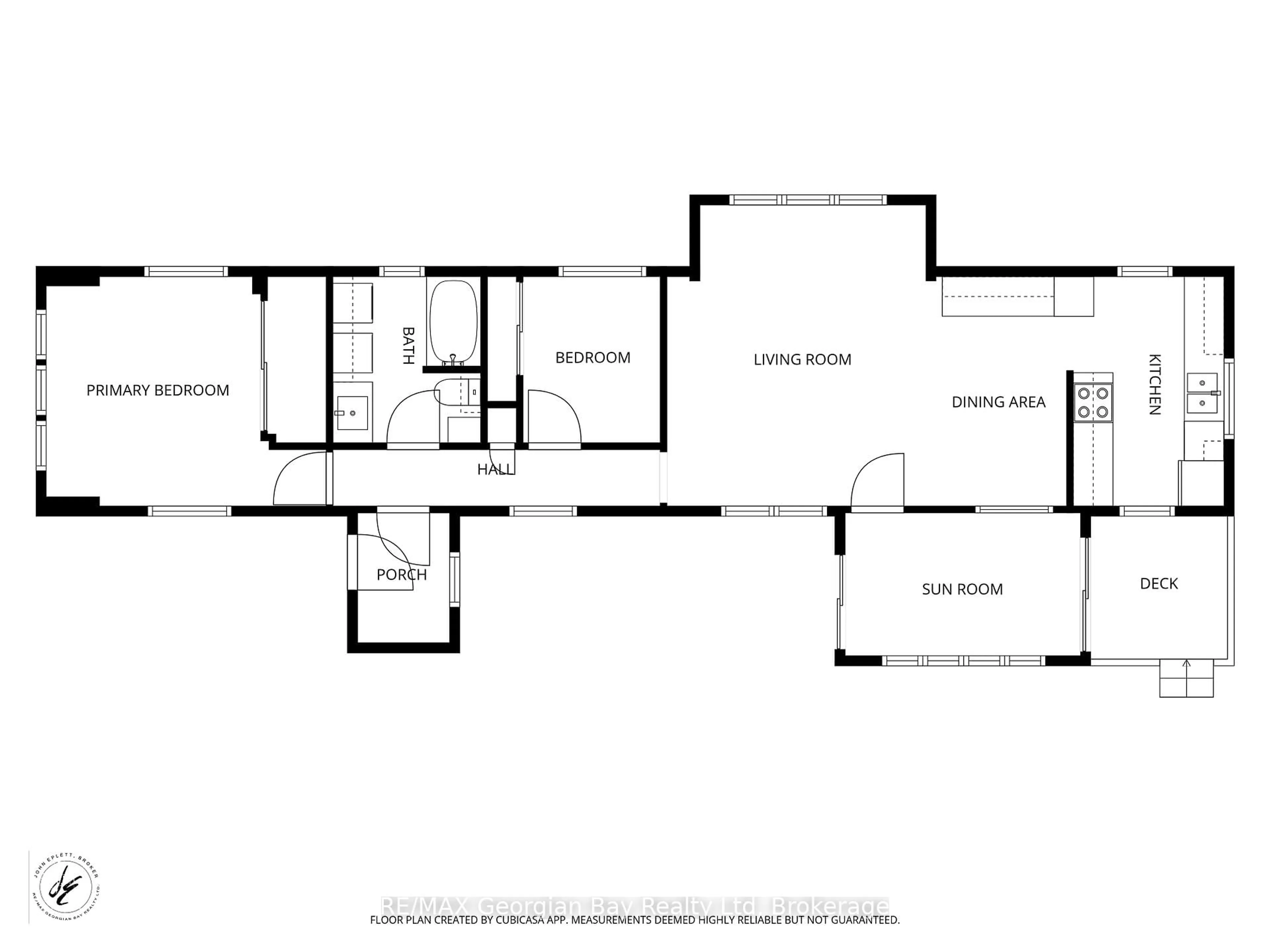 Floor plan for 525 Midland Point Rd #33, Midland Ontario L4R 5G9