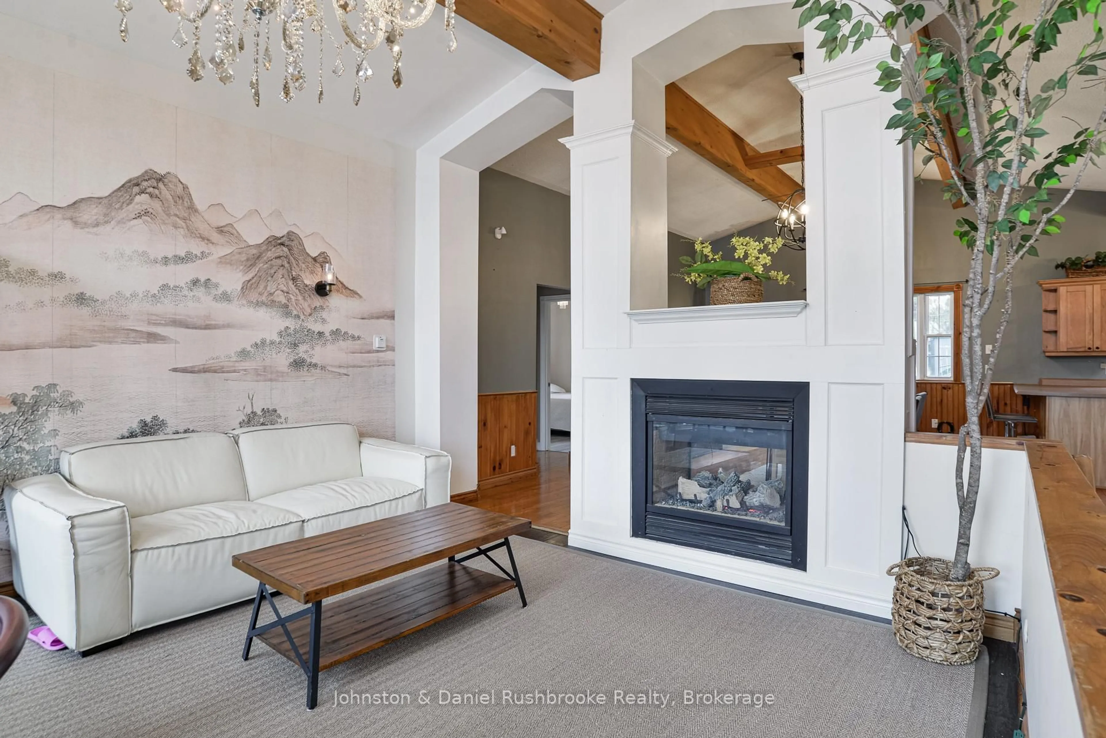Living room with furniture, unknown for 3619 Southwood Beach Blvd, Ramara Ontario L0K 2B0