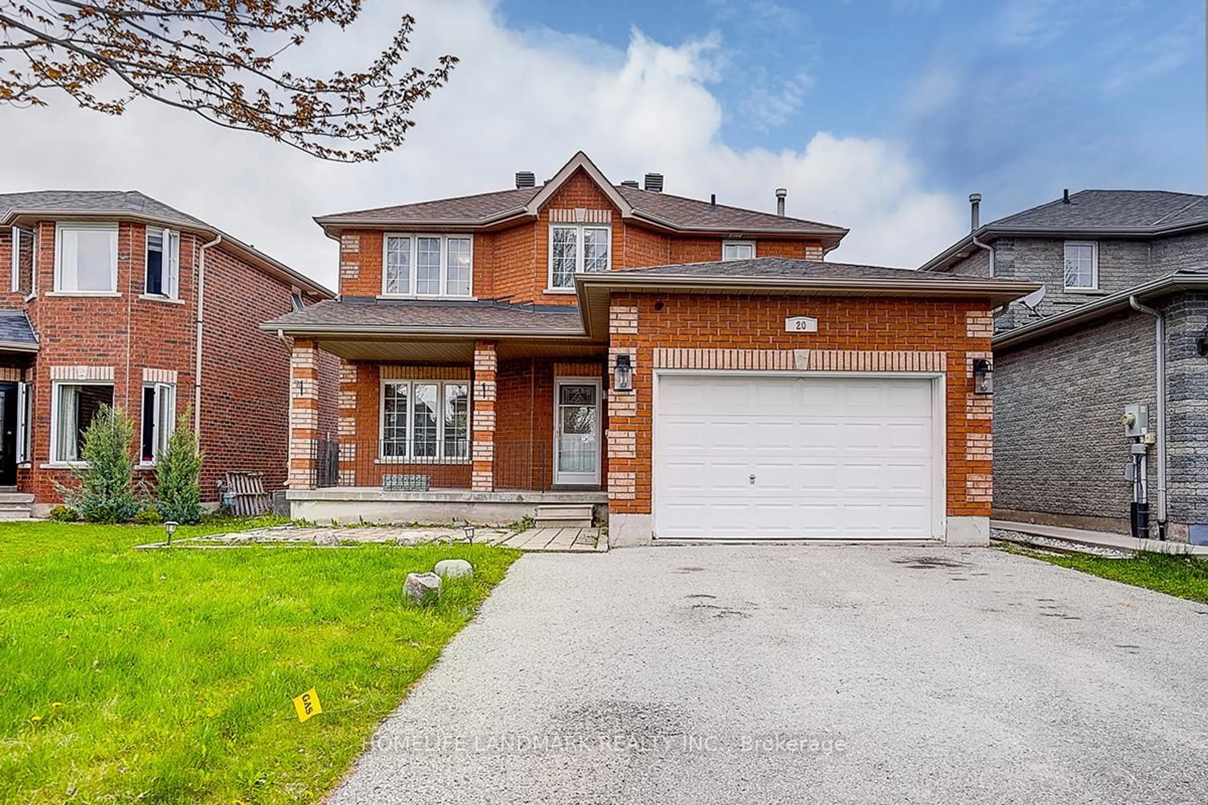Home with brick exterior material, street for 20 Joseph Cres, Barrie Ontario L4N 0X9