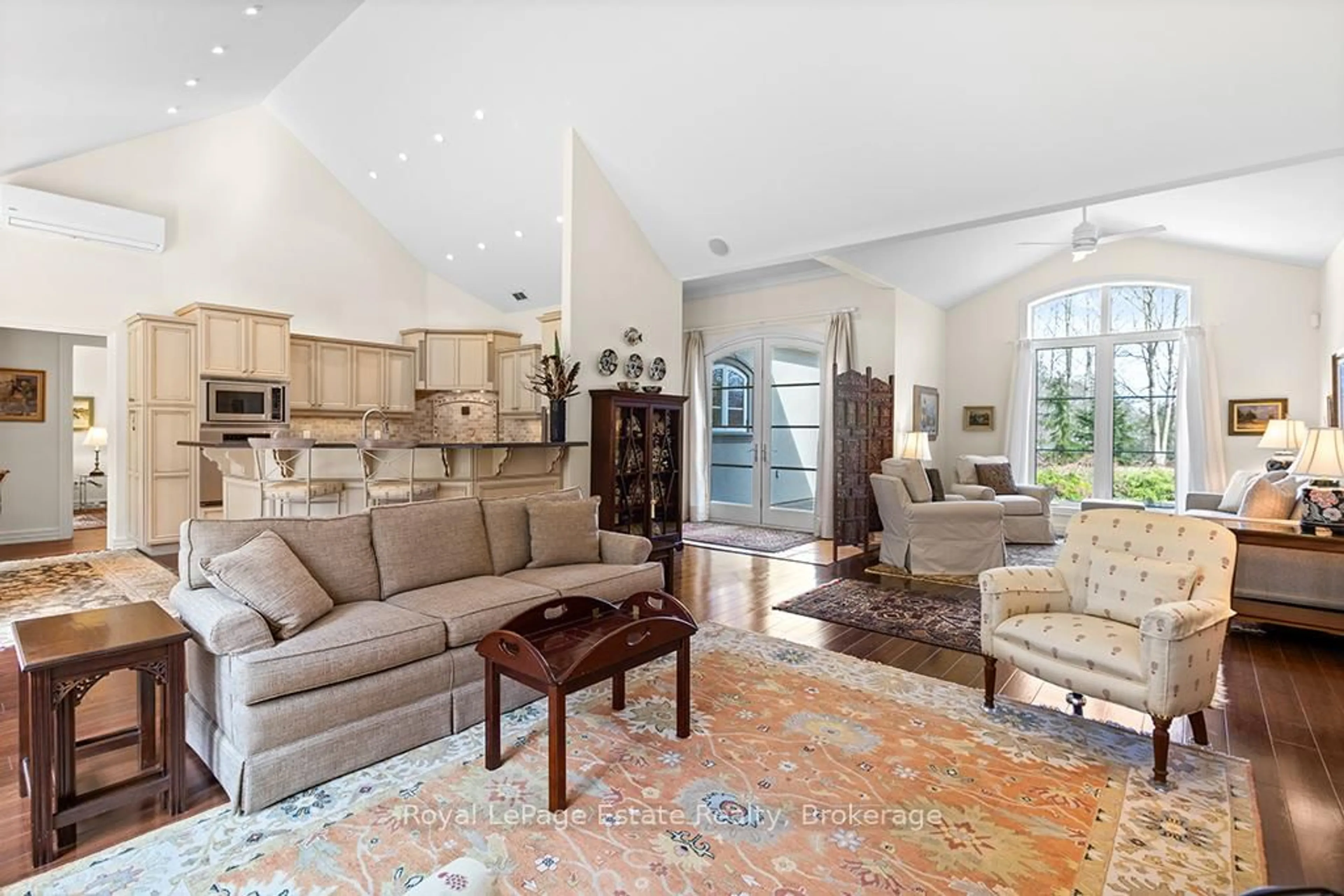 Living room with furniture, ceramic/tile floor for 38 Copeland Creek Dr, Tiny Ontario L9M 0M3