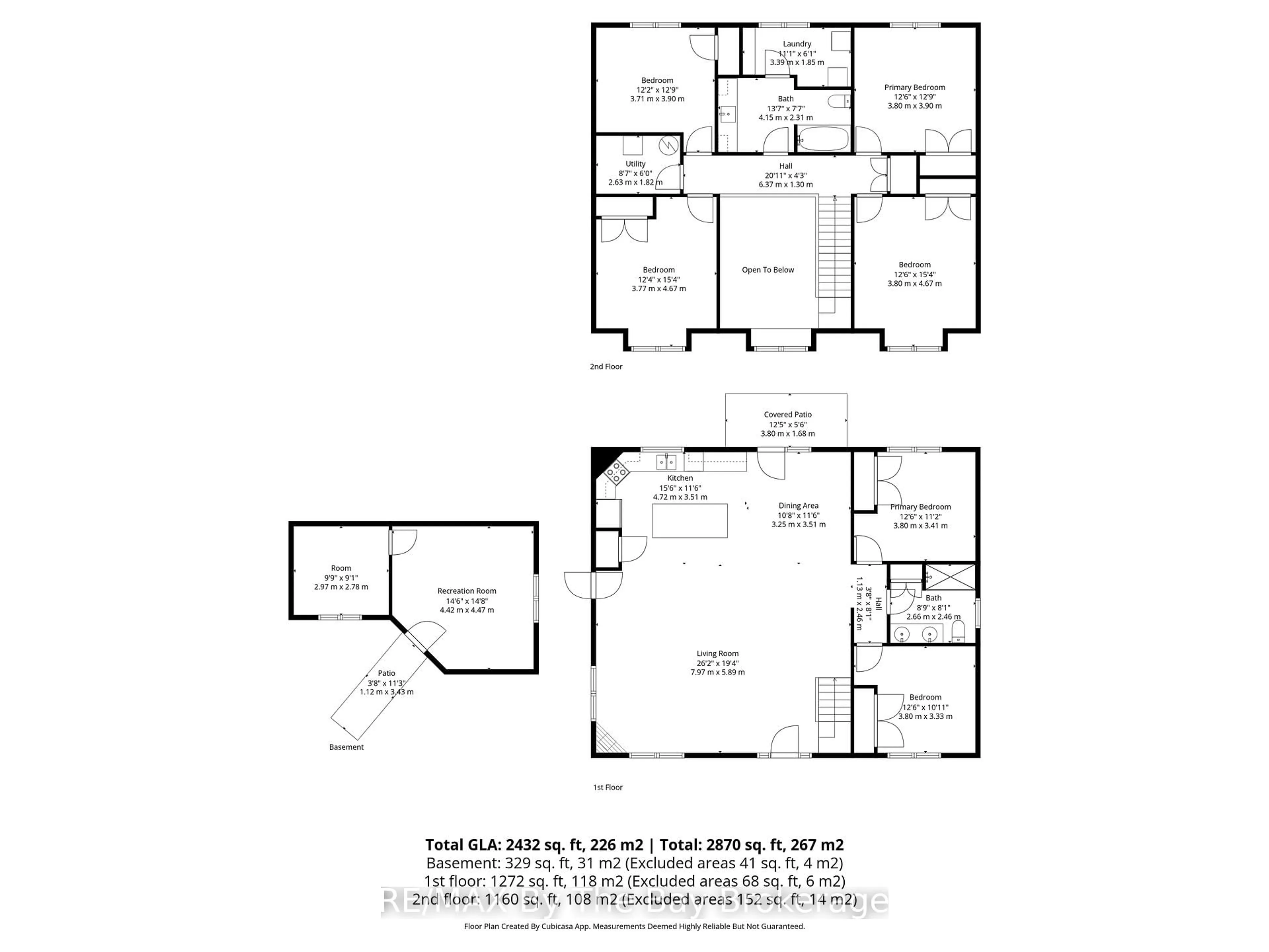 Floor plan for 961 Shore Lane, Wasaga Beach Ontario L9Z 2B8