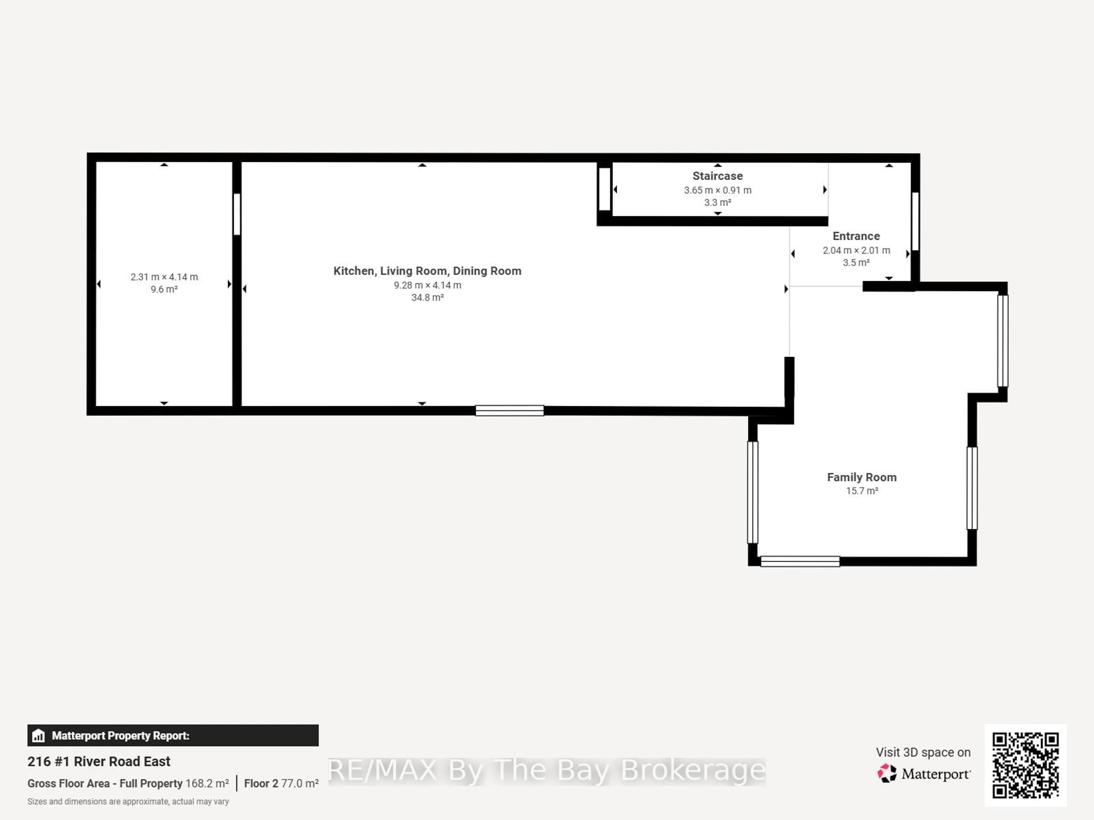 Floor plan for 216 River Rd #1, Wasaga Beach Ontario L9Z 2L6