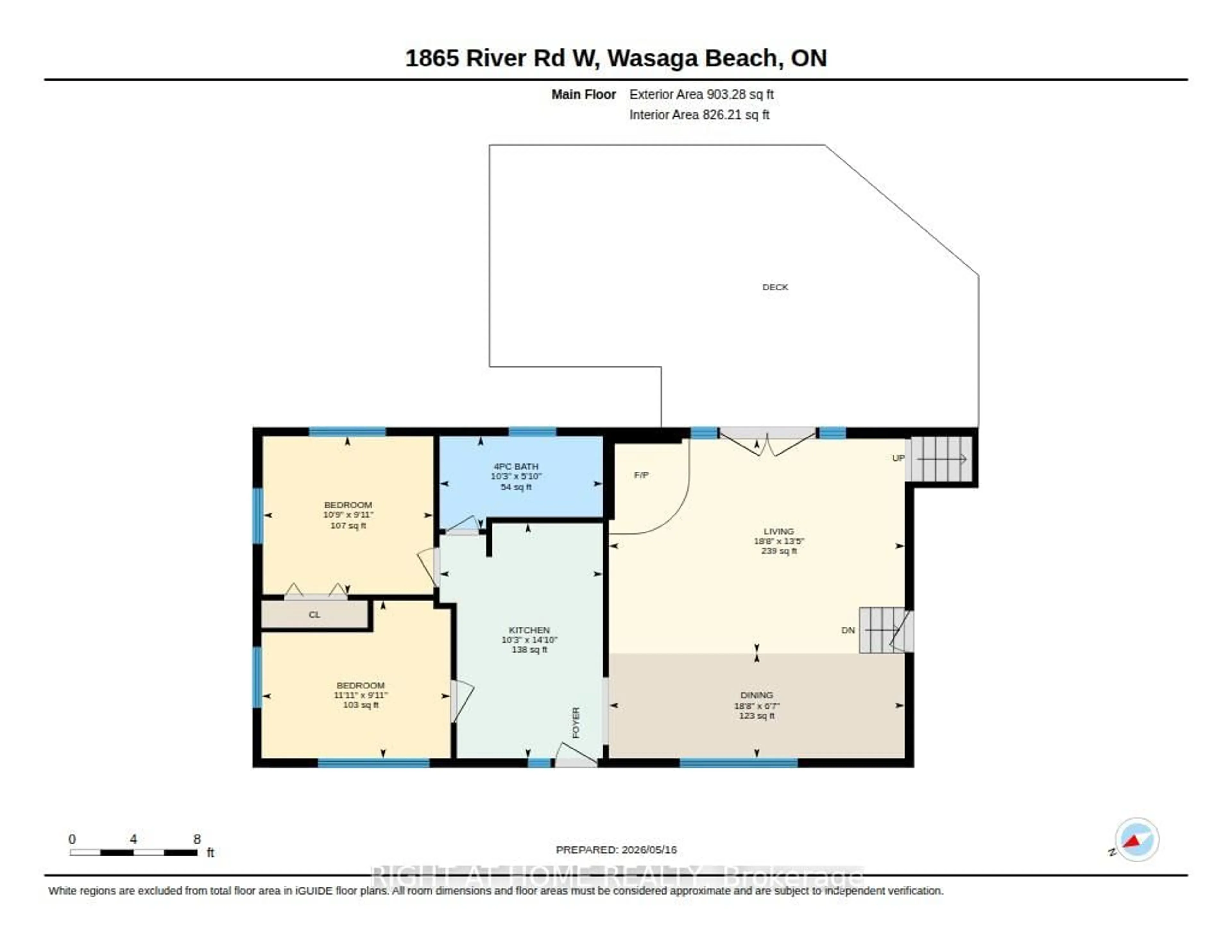 Floor plan for 1865 River Rd, Wasaga Beach Ontario L9Z 1L1