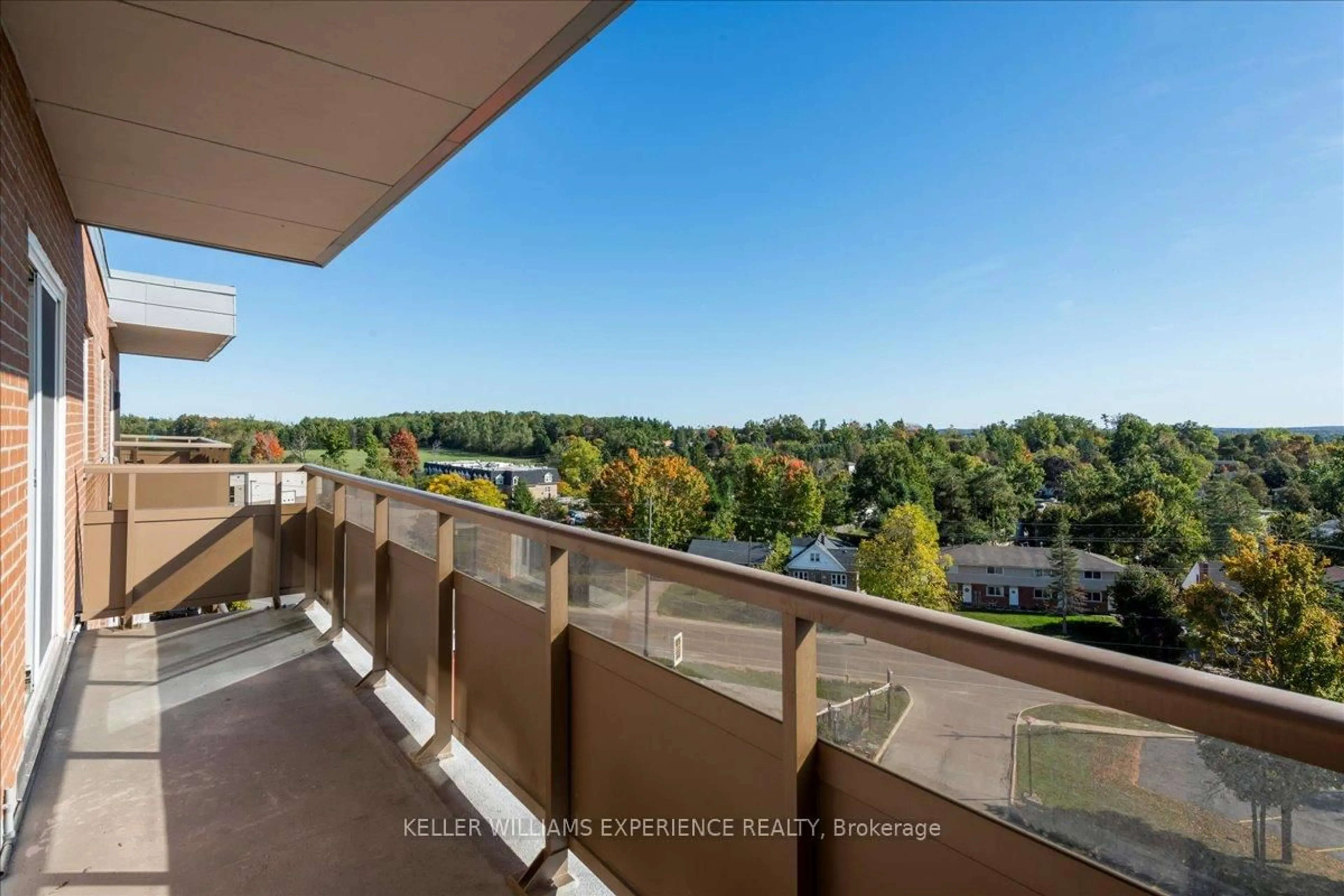 Balcony in the apartment, water/lake/river/ocean view for 414 Blake St #804, Barrie Ontario L4M 5J7