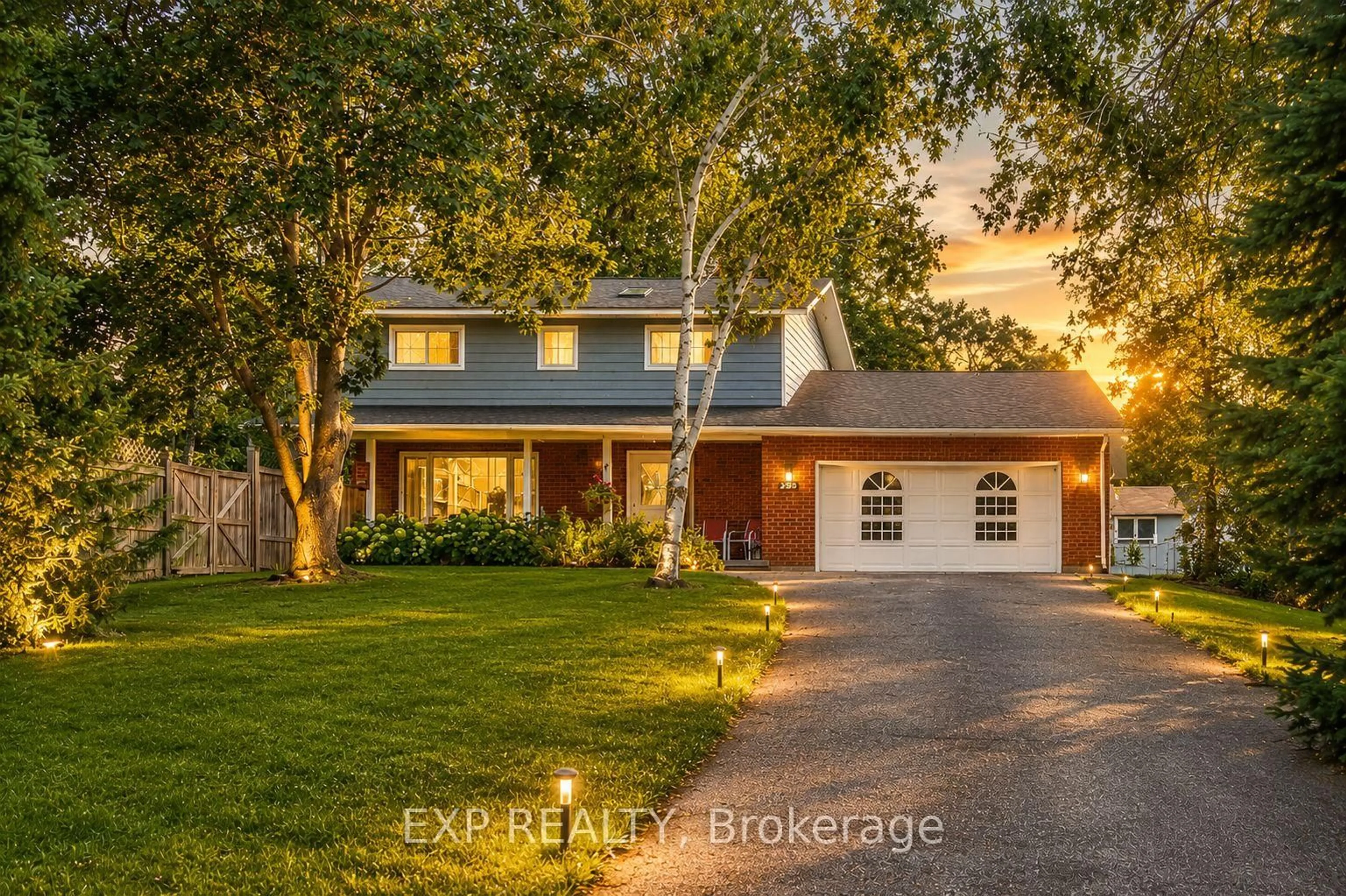 Home with brick exterior material, street for 269 Cedarmere Rd, Orillia Ontario L3V 7H1