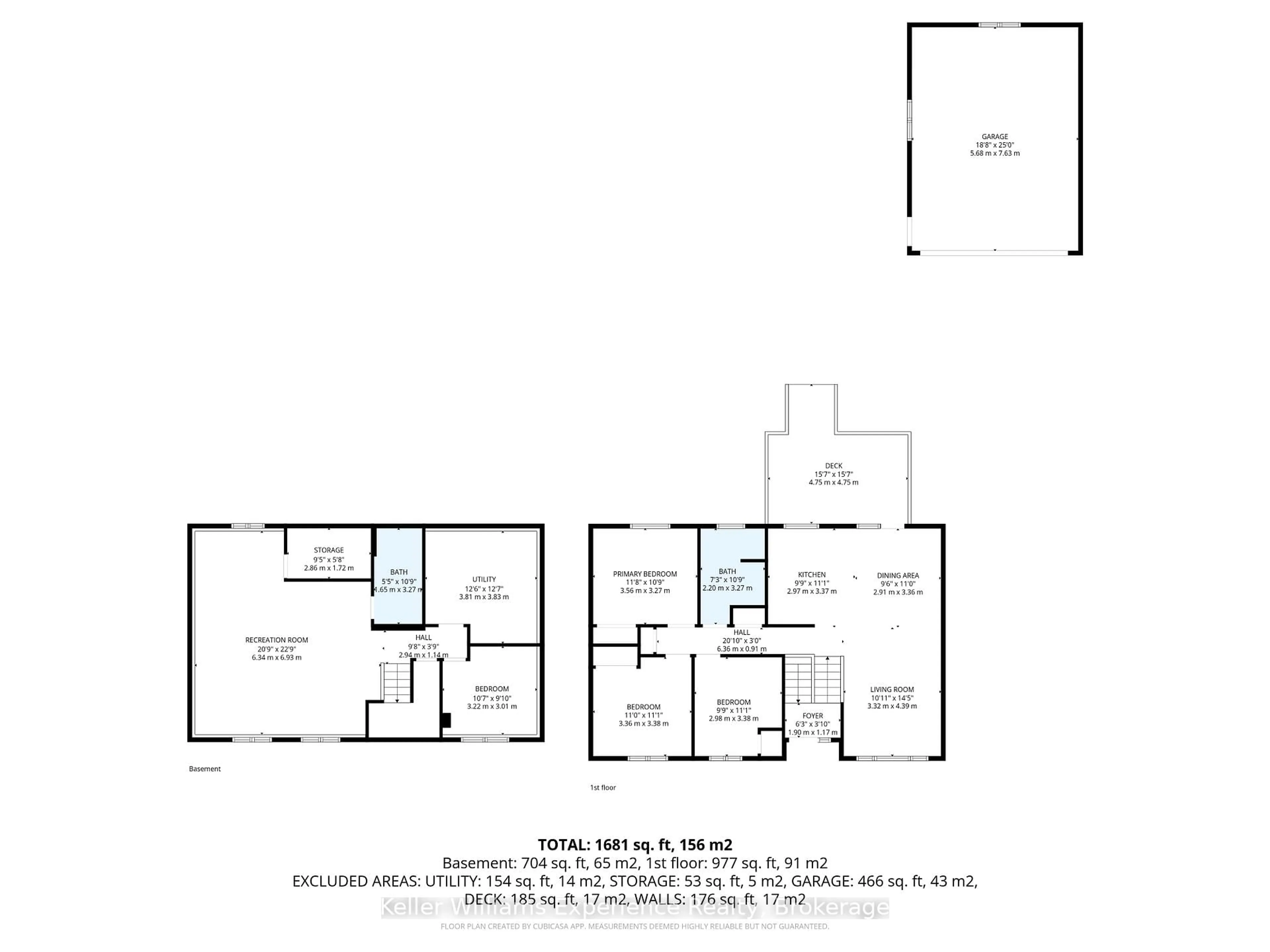 Floor plan for 72 BAY St, Tay Ontario L0K 2A0