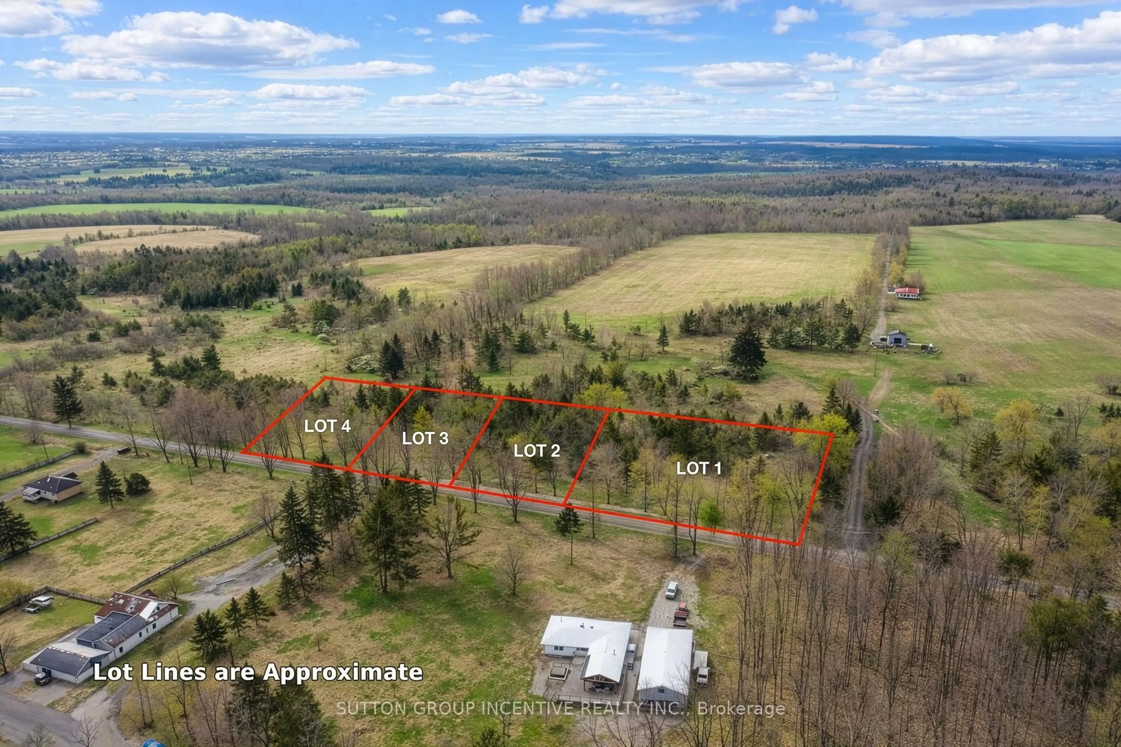 A pic from outside/outdoor area/front of a property/back of a property/a pic from drone, forest/trees view for 2774 Old Second Rd, Springwater Ontario L0L 1X0